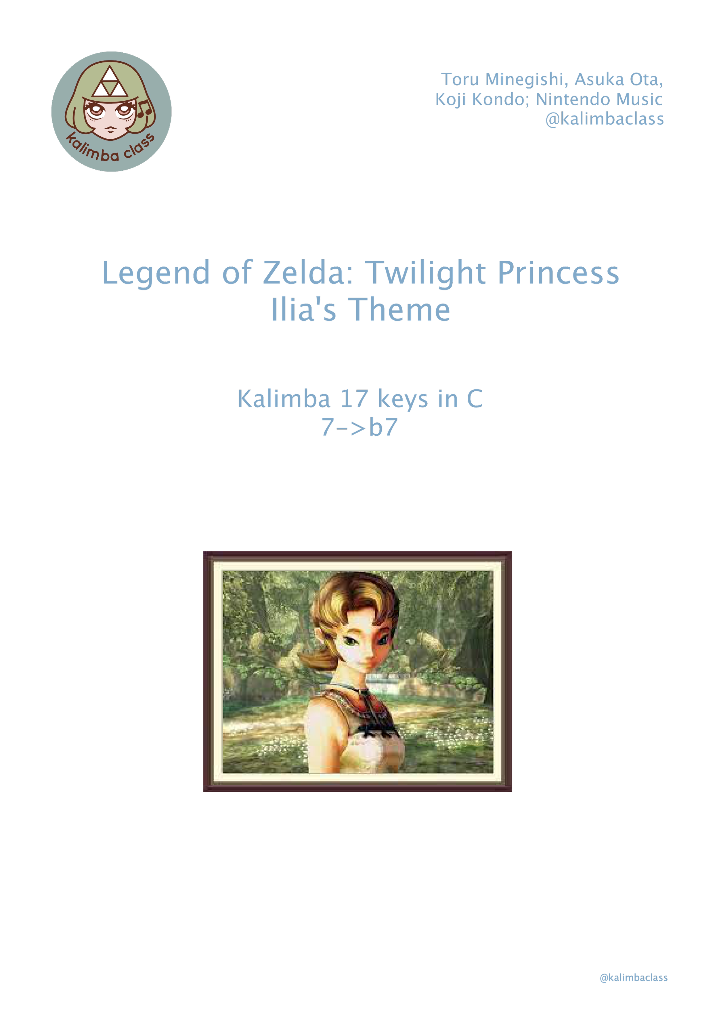 Ilia's Theme, The Legend of Zelda: Twilight Princess 