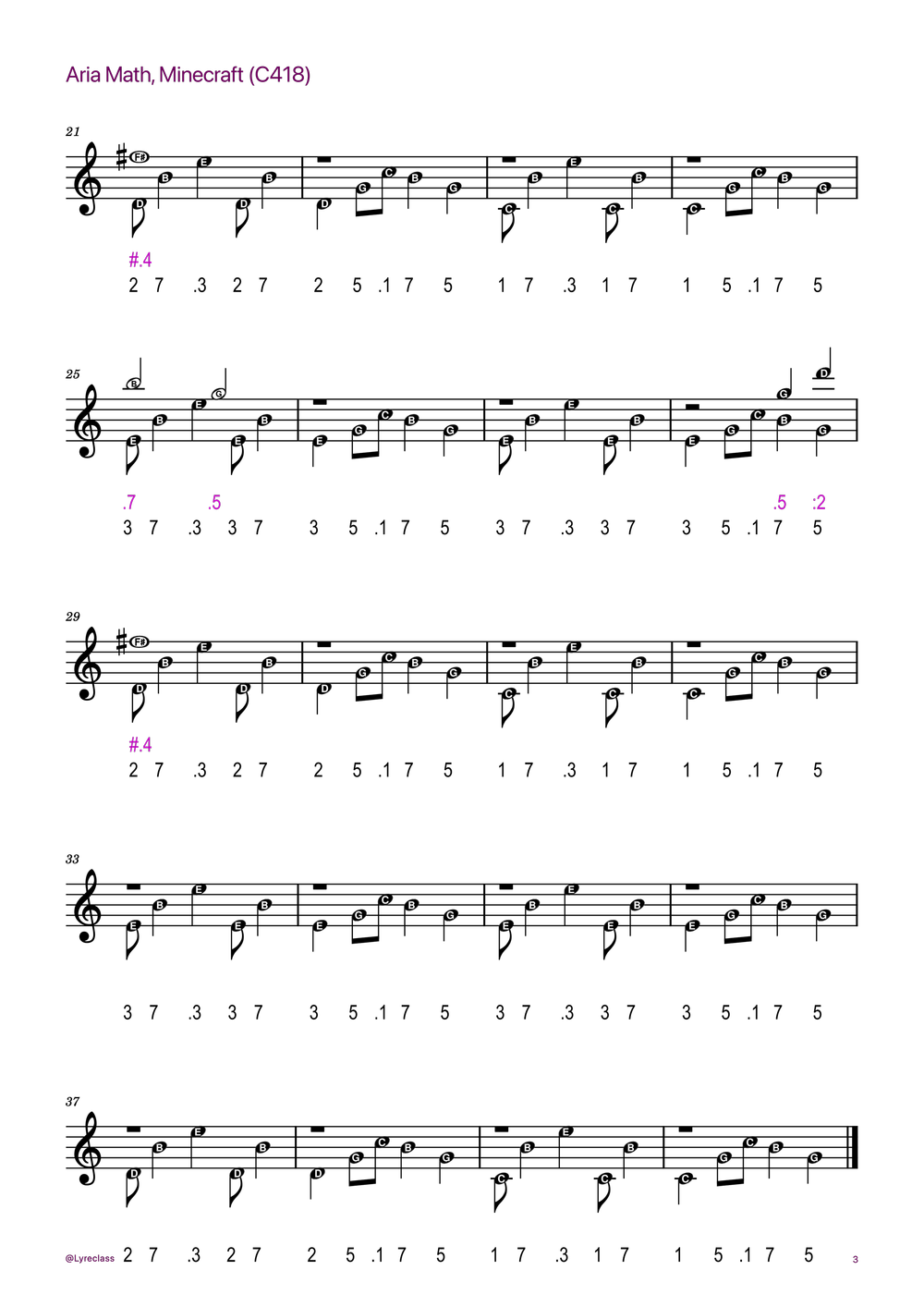 Aria Math [Lyreharp Tutorial] Minecraft by C418-3.png