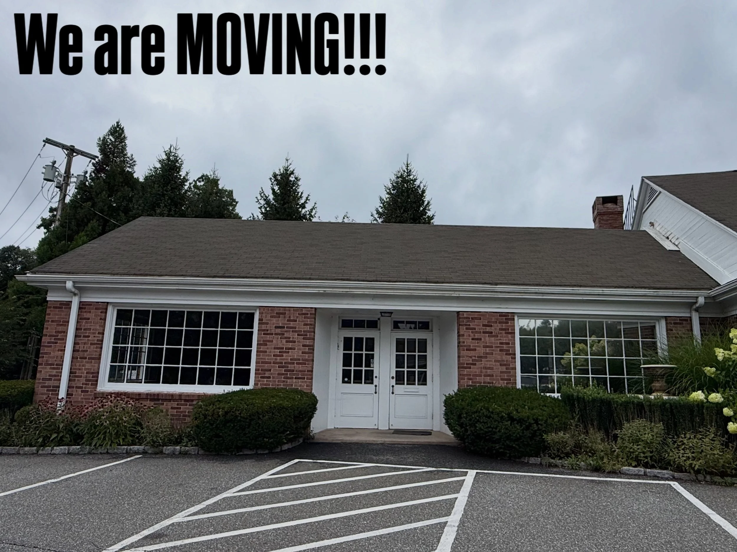 After 6 amazing years in our space at 75 Hillside Road in Greenfield Hill, we are MOVING! But only a few doors down &hellip; More info coming soon!