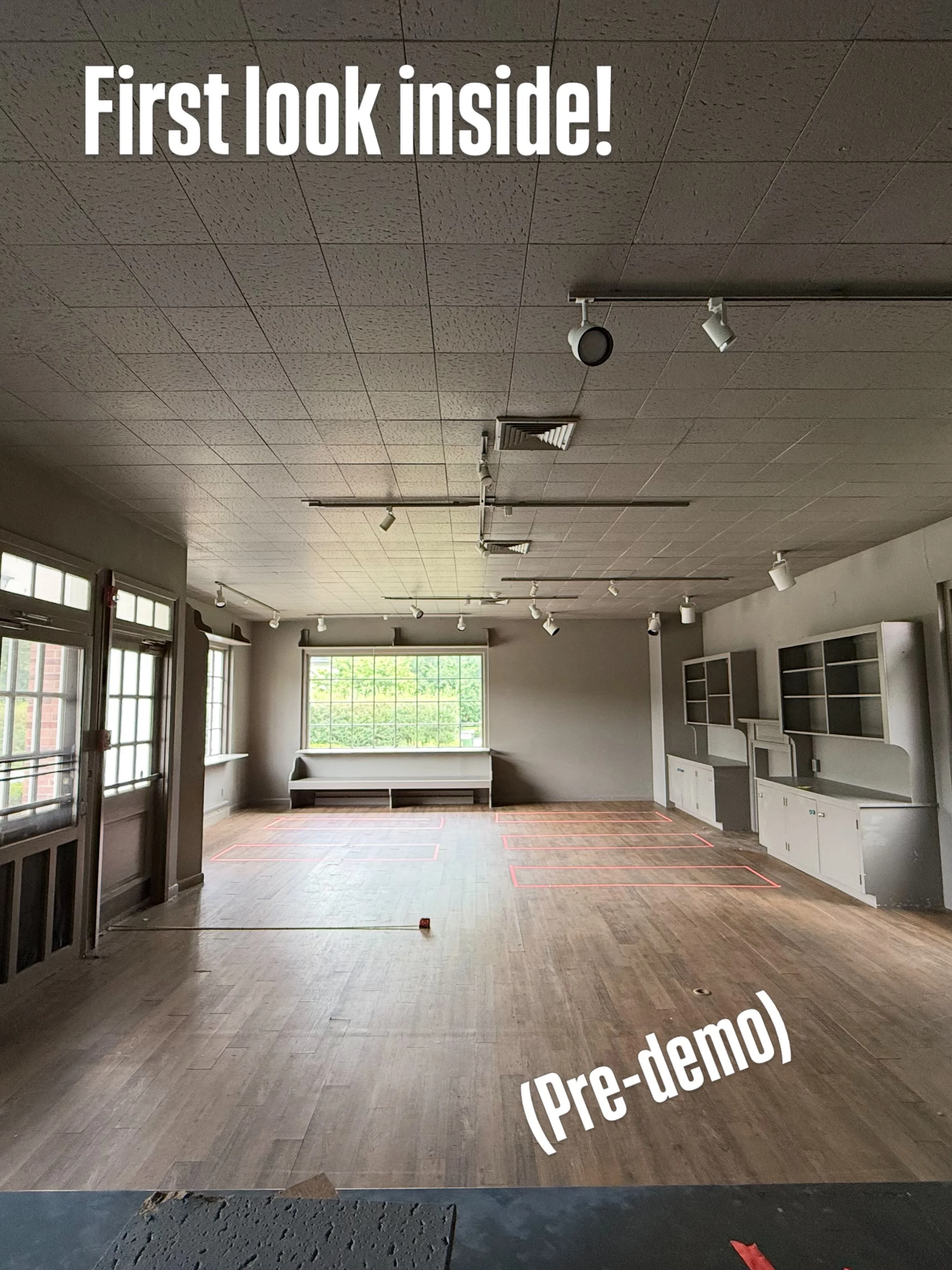 First look inside the new L Studio space, opening in November! Just wait &hellip; a BIG transformation is on the horizon.