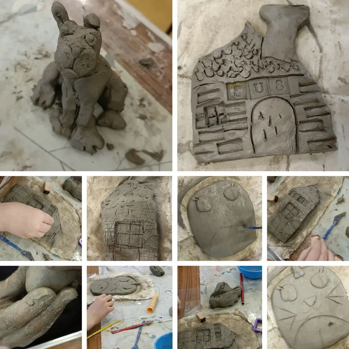Clay week.🙂

Bookings are open  for our spring term Wednesday after school class in Seaford. DM for details 🙂

#houses #kidsclay #clayforkids #crowds  #seafordkids #artforkids #artykidsclub #artclub #seaford #whatsonseaford
