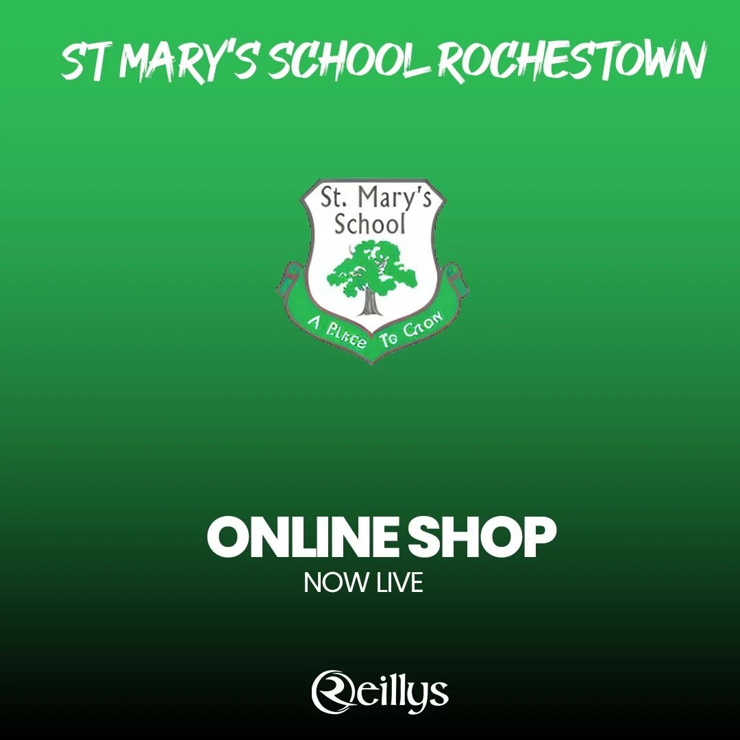 📣School uniforms are now available to order via the link below until Thursday 20th November.
https://oreillysofficial.com/product-category/club-shops/st-marys-school-rochestown/