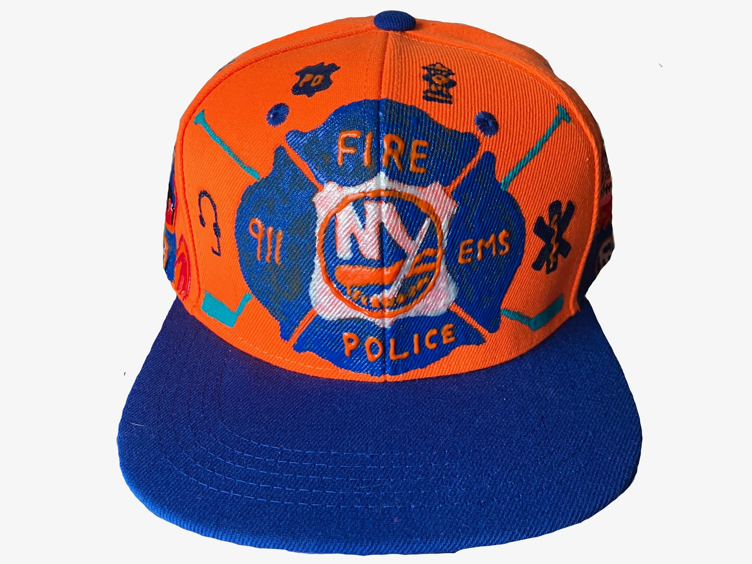 2025-26 NYI First Responders Night Hat (SOLD)