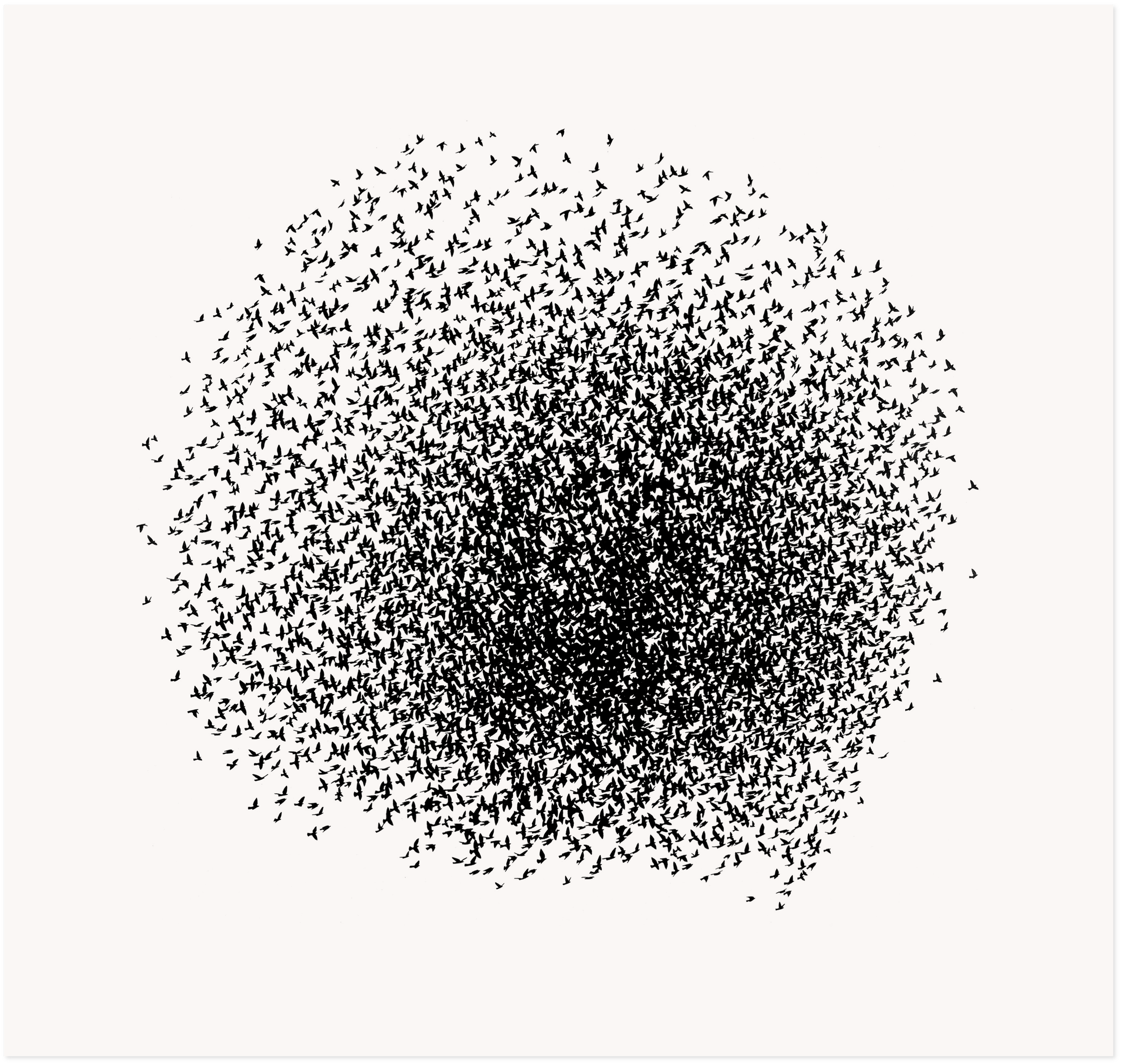 'Being many, seeming one' 58 x 55cm £3,000 (framed).
Also available as a print 70 x 65cm £250 (unframed).