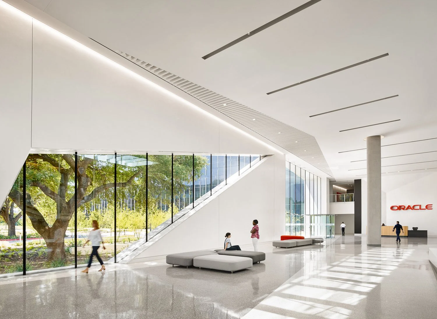 Interactive art experience production at Oracle HQ, Austin, 2023