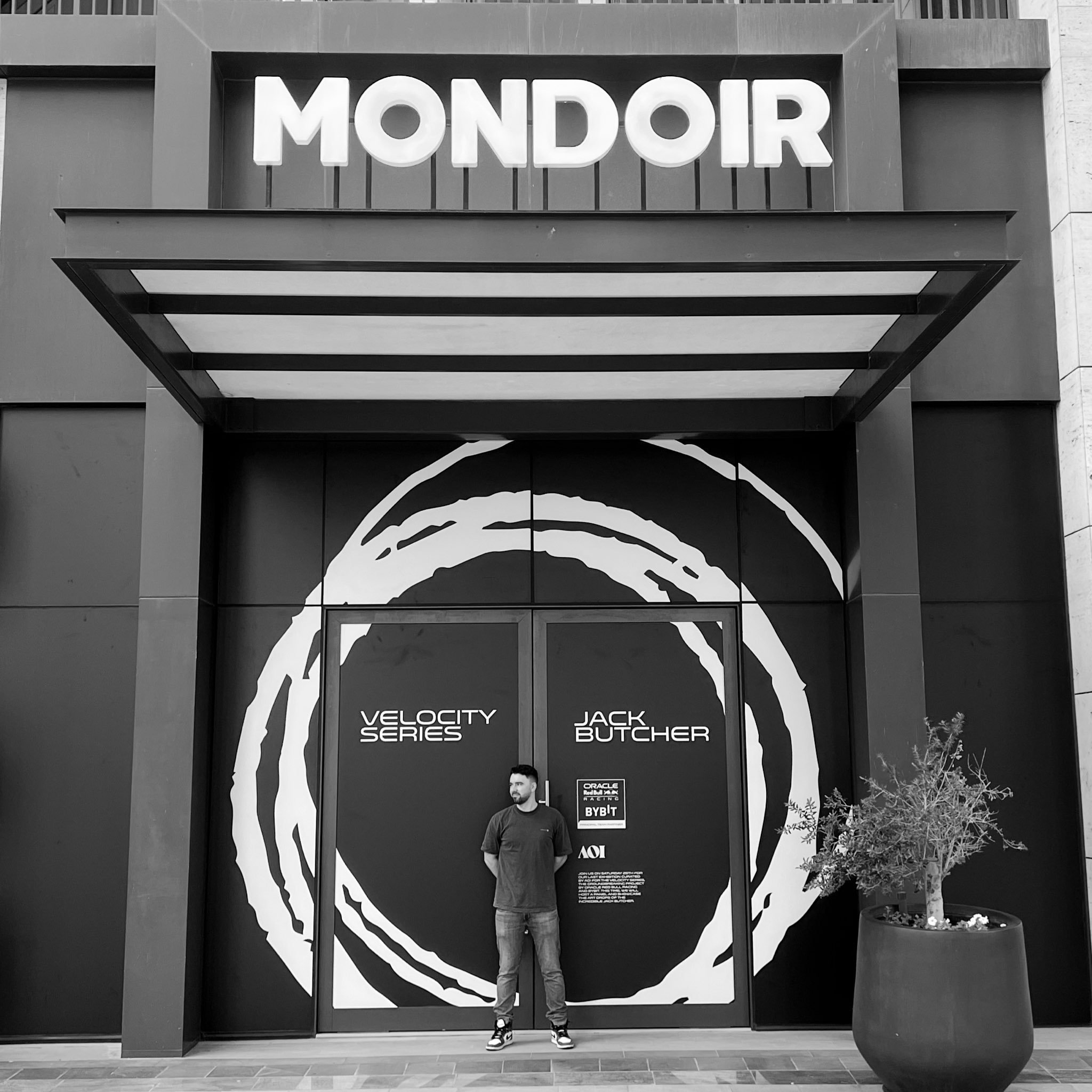 Exhibition production at Mondoir Gallery, Dubai, 2024