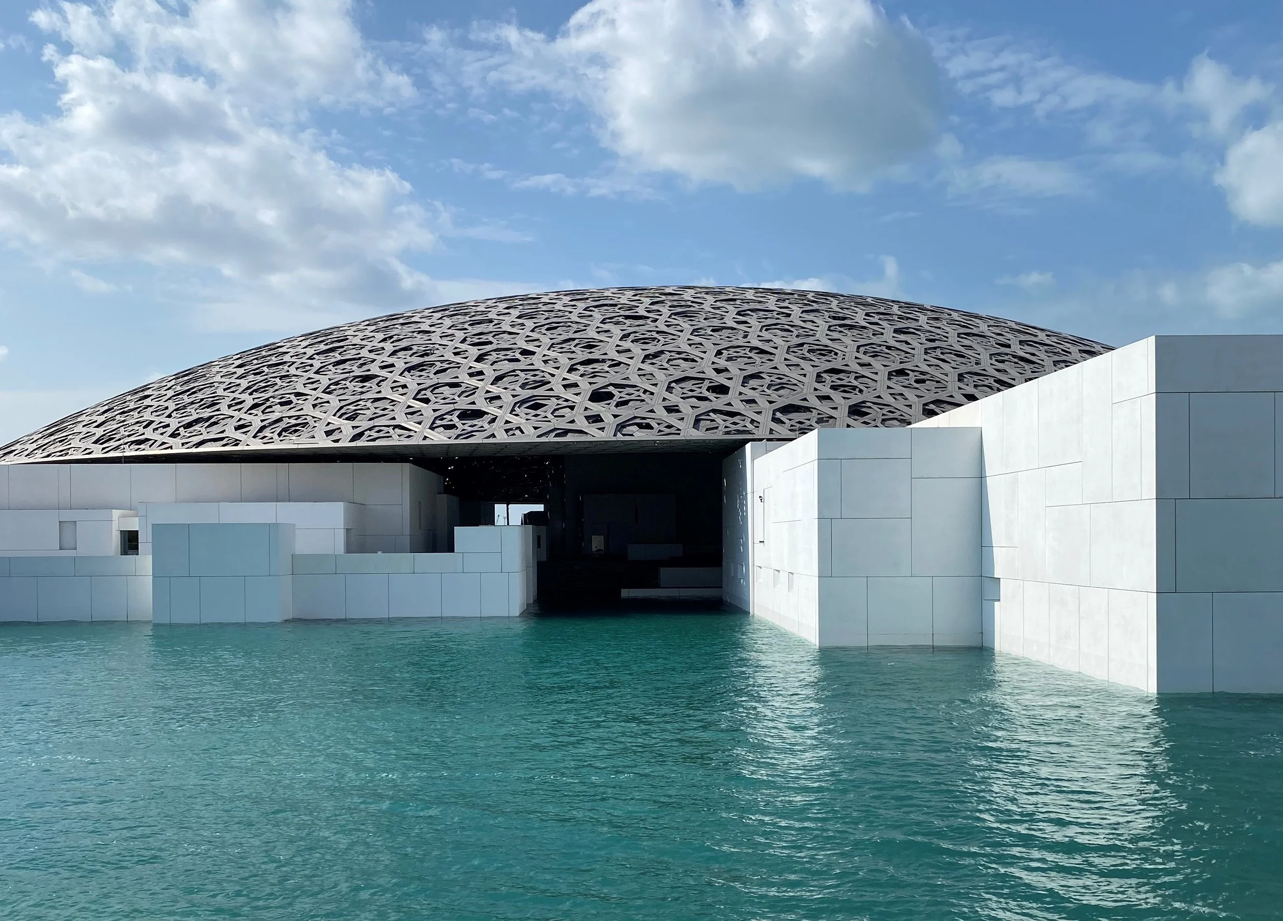Private art event production at Louvre, Abu Dhabi, 2024