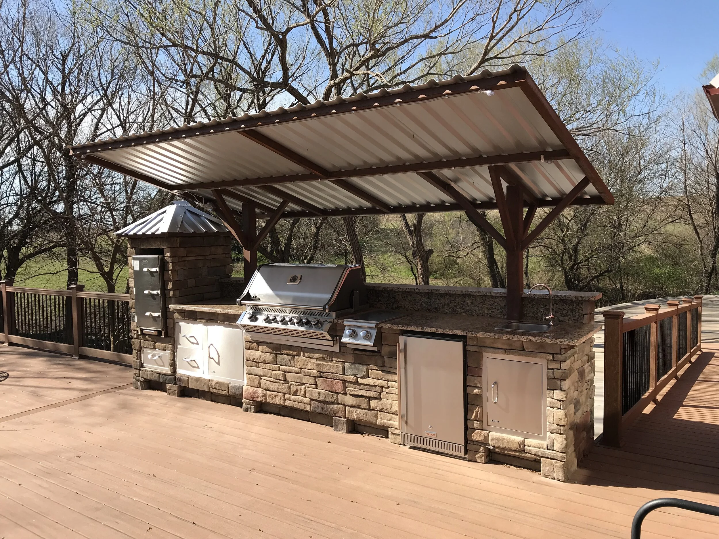 Custom Outdoor Kitchen