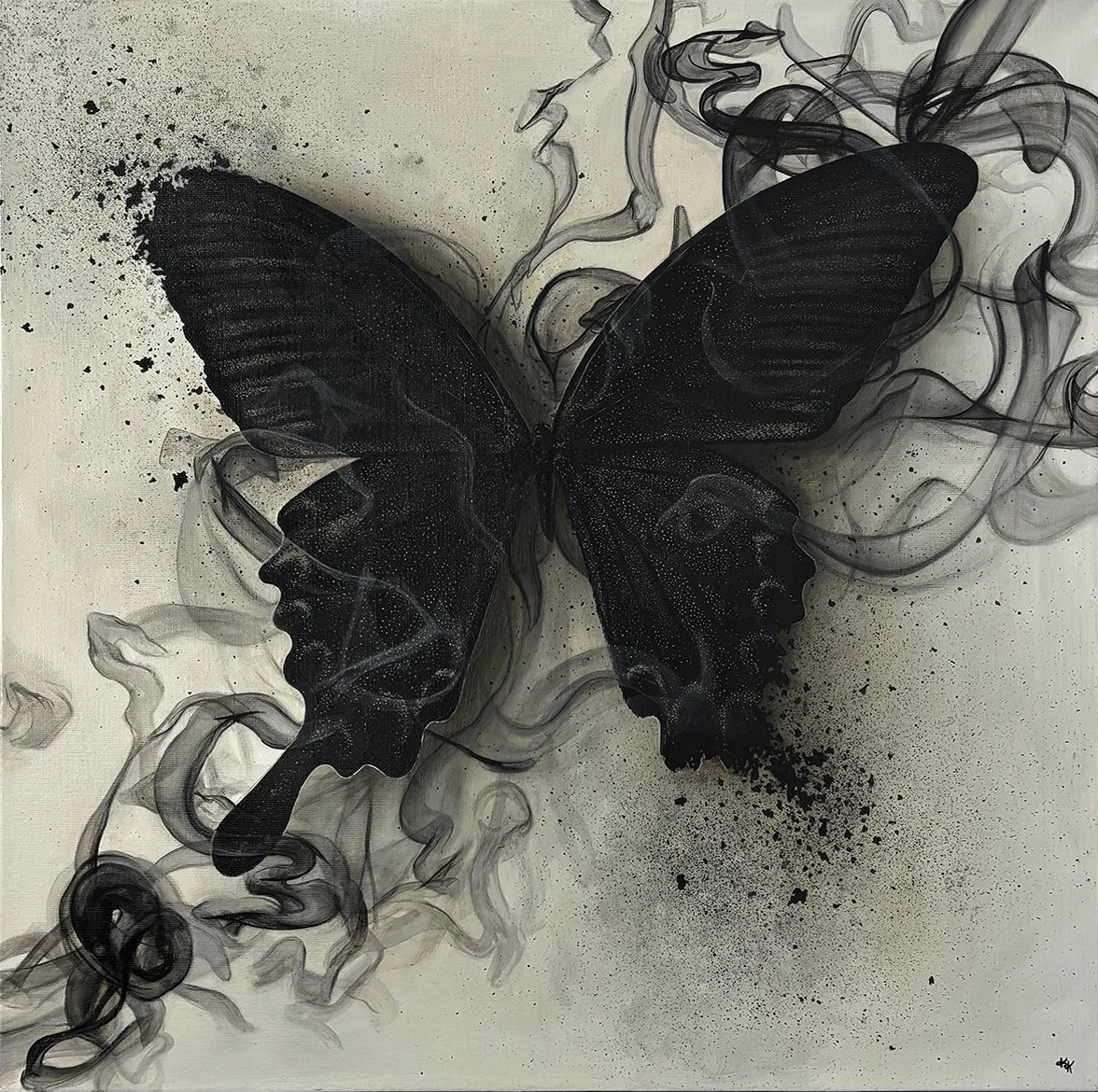 Of Smoke and Ash *24x24* available at Robert Lange Studios