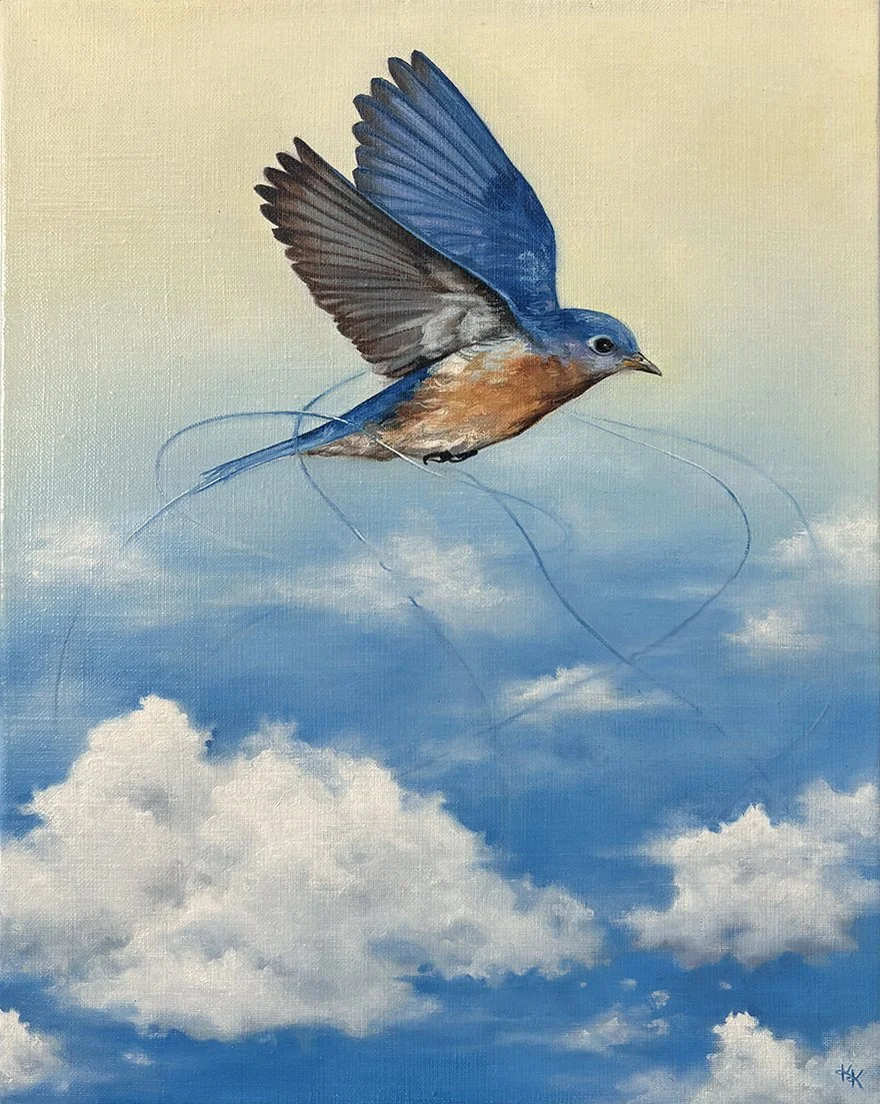 Blue Skies •14x11"• Available through Robert Lange Studios