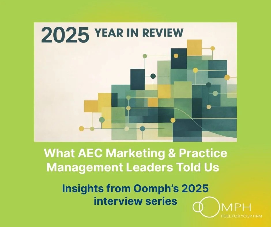 What AEC Marketing &amp; Practice Management Leaders Told Us in 2025