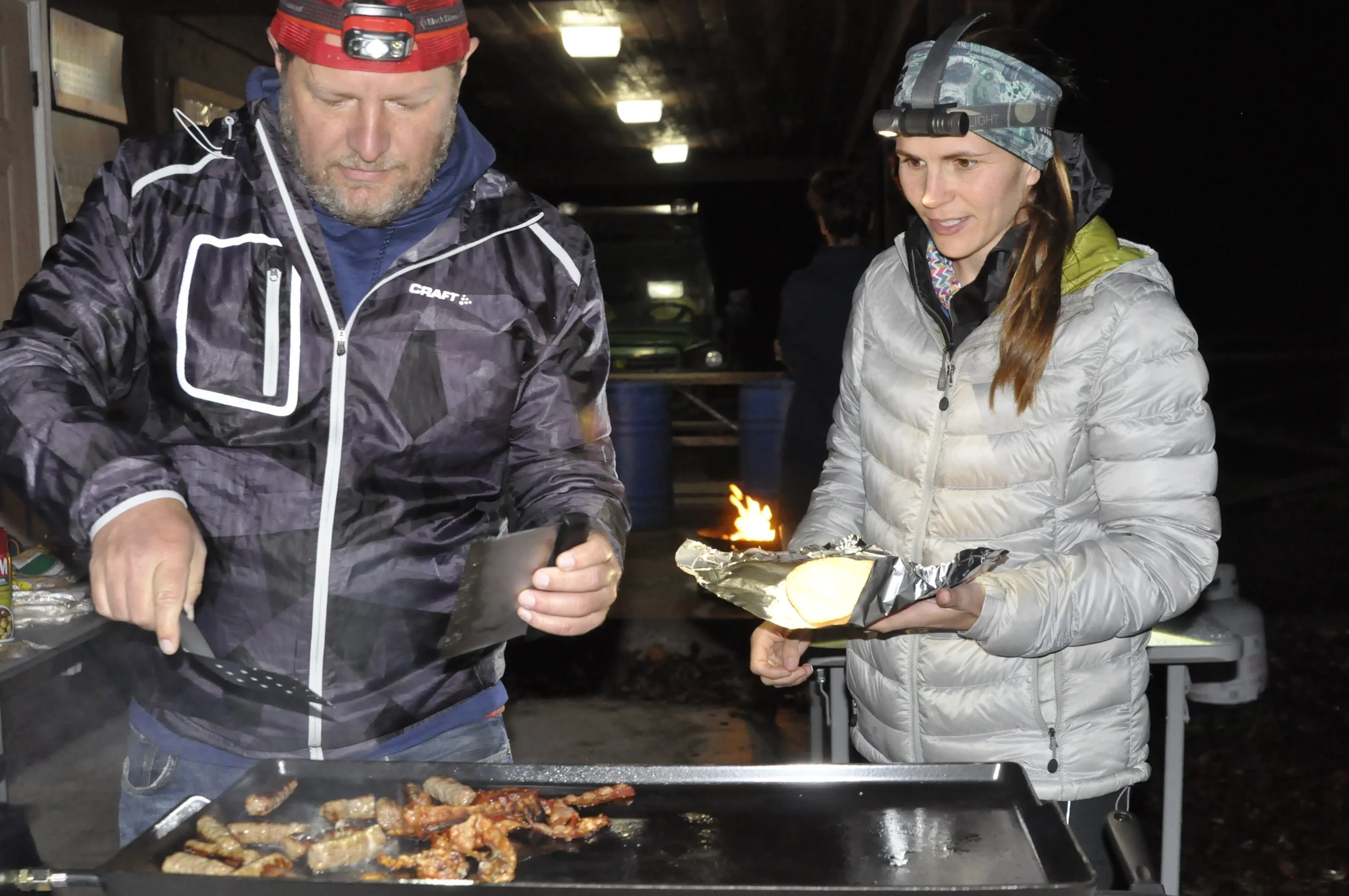 A little breakfast by Chef Bradford before Karyn heads out to crush her 50K!