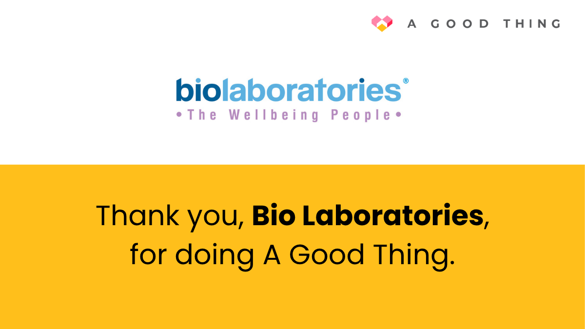 A fitting find: Bio Labs’ compact mirrors and plant pots are matched with two fantastic charities