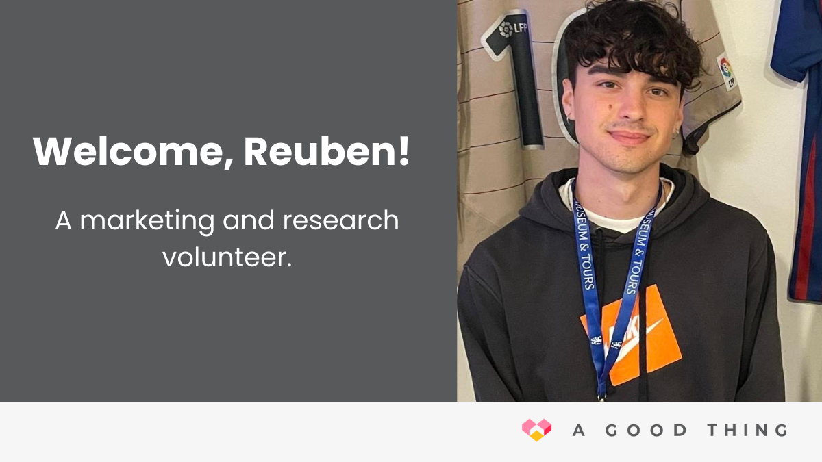 Volunteer spotlight! Reuben Ewer 