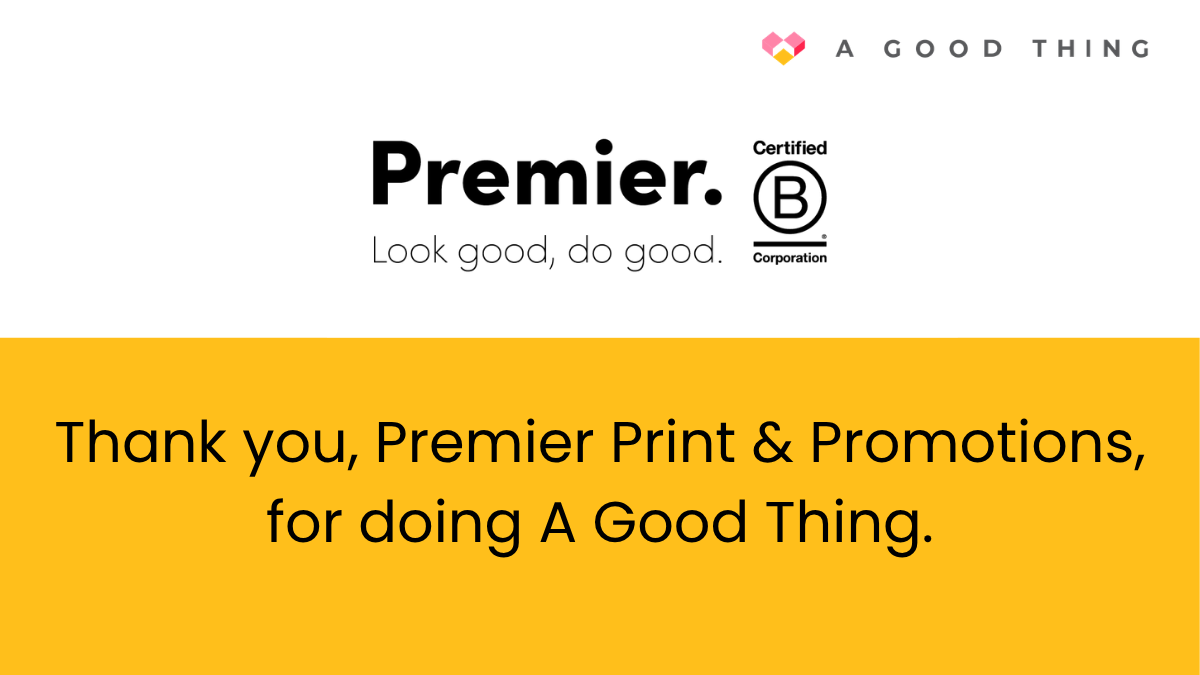 From storage to shared impact: Premier Print &amp; Promotions donates yet again via A Good Thing