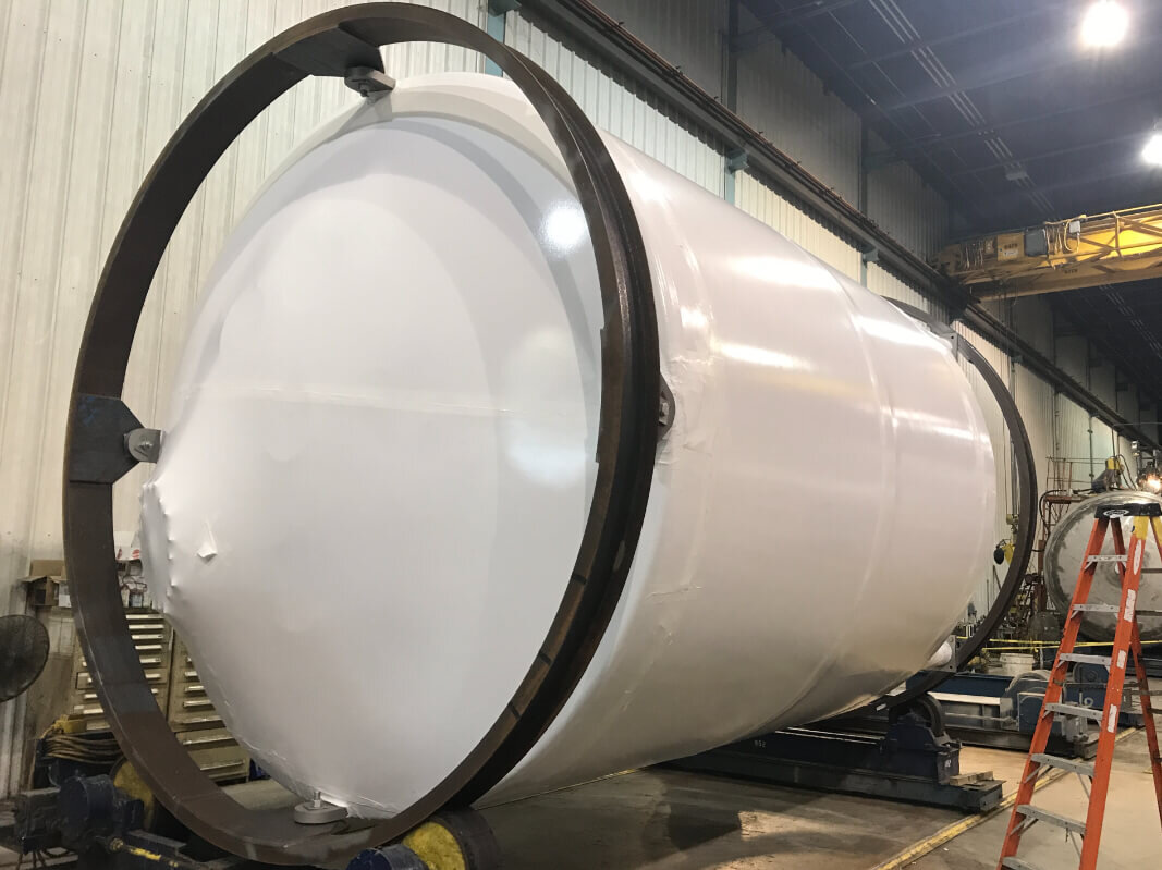 custom on-site industrial shrink wrapping