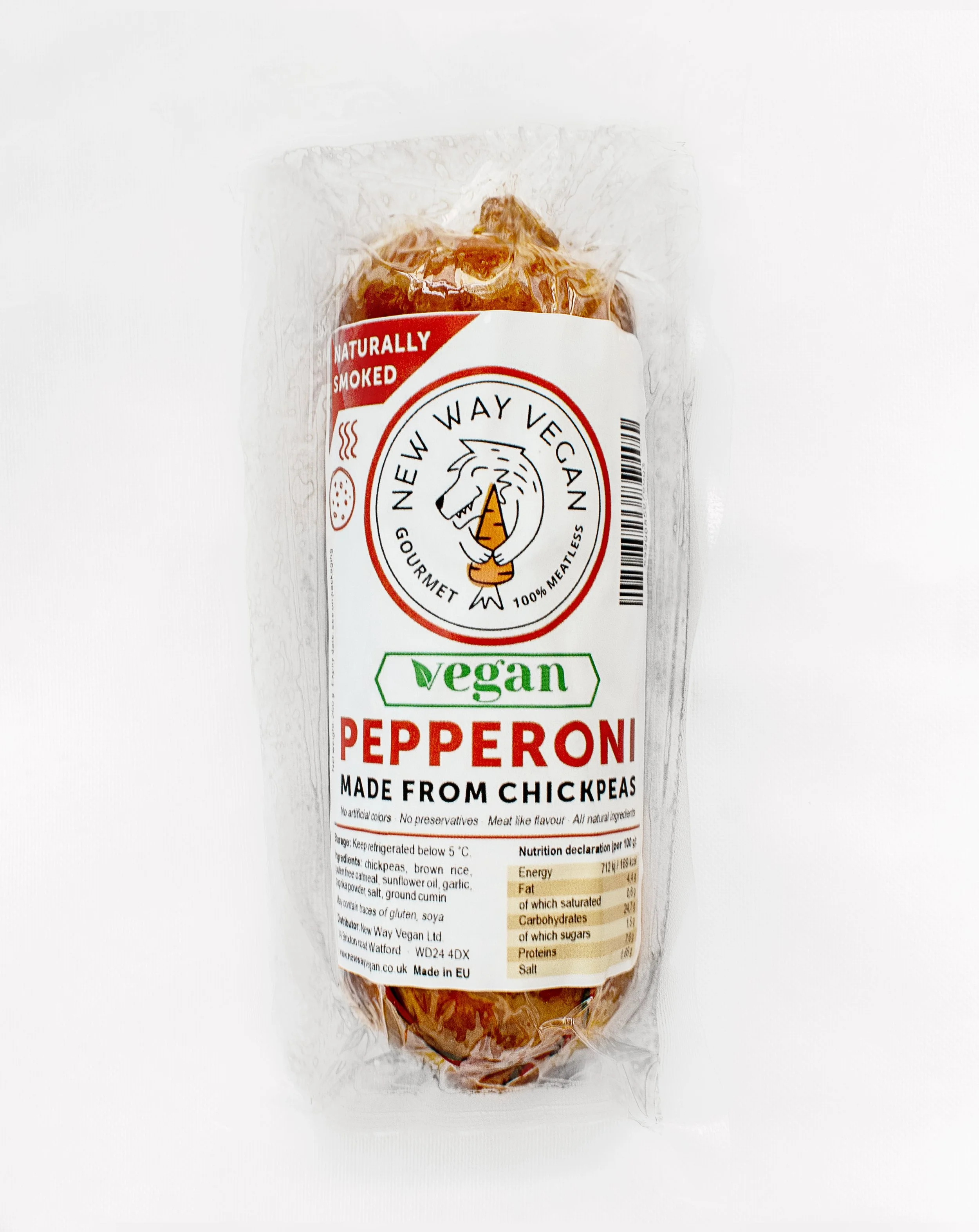 Chickpea Pepperoni