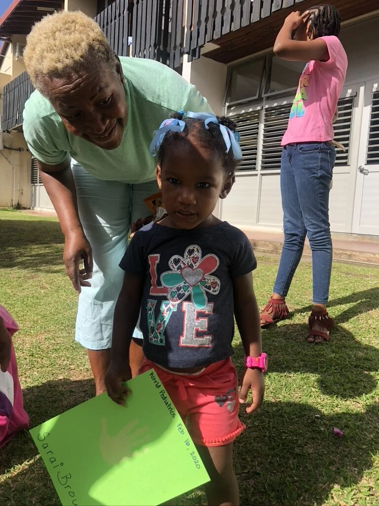 Paint and give back to the children of World Pediatric project February 2020