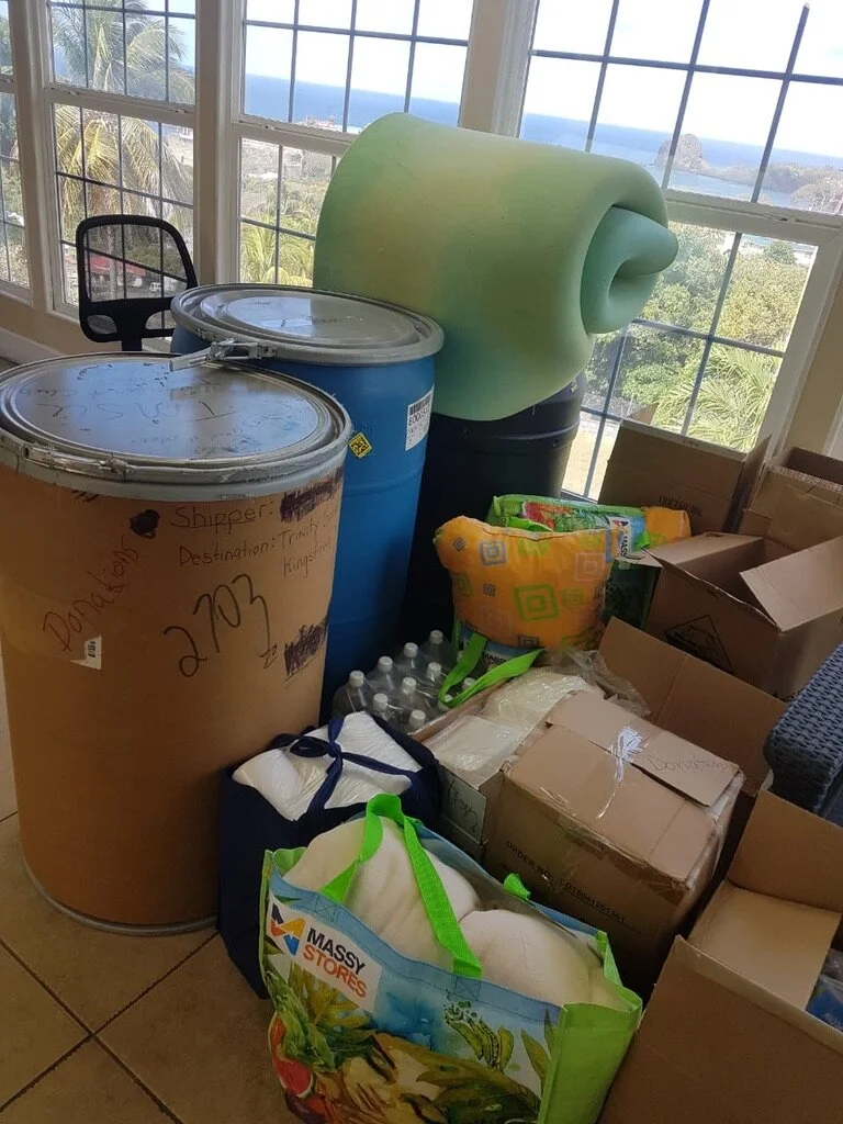 Community outreach to donate clothes and living items for an all girls home that burned down. April 2020