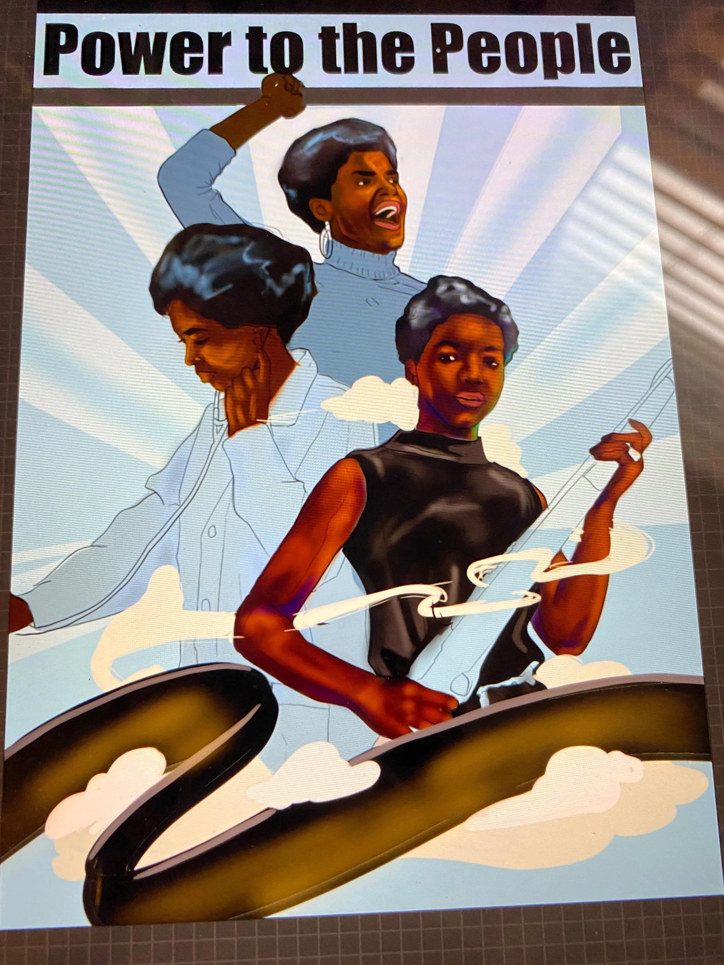            Artwork and color palette draft- James Shields