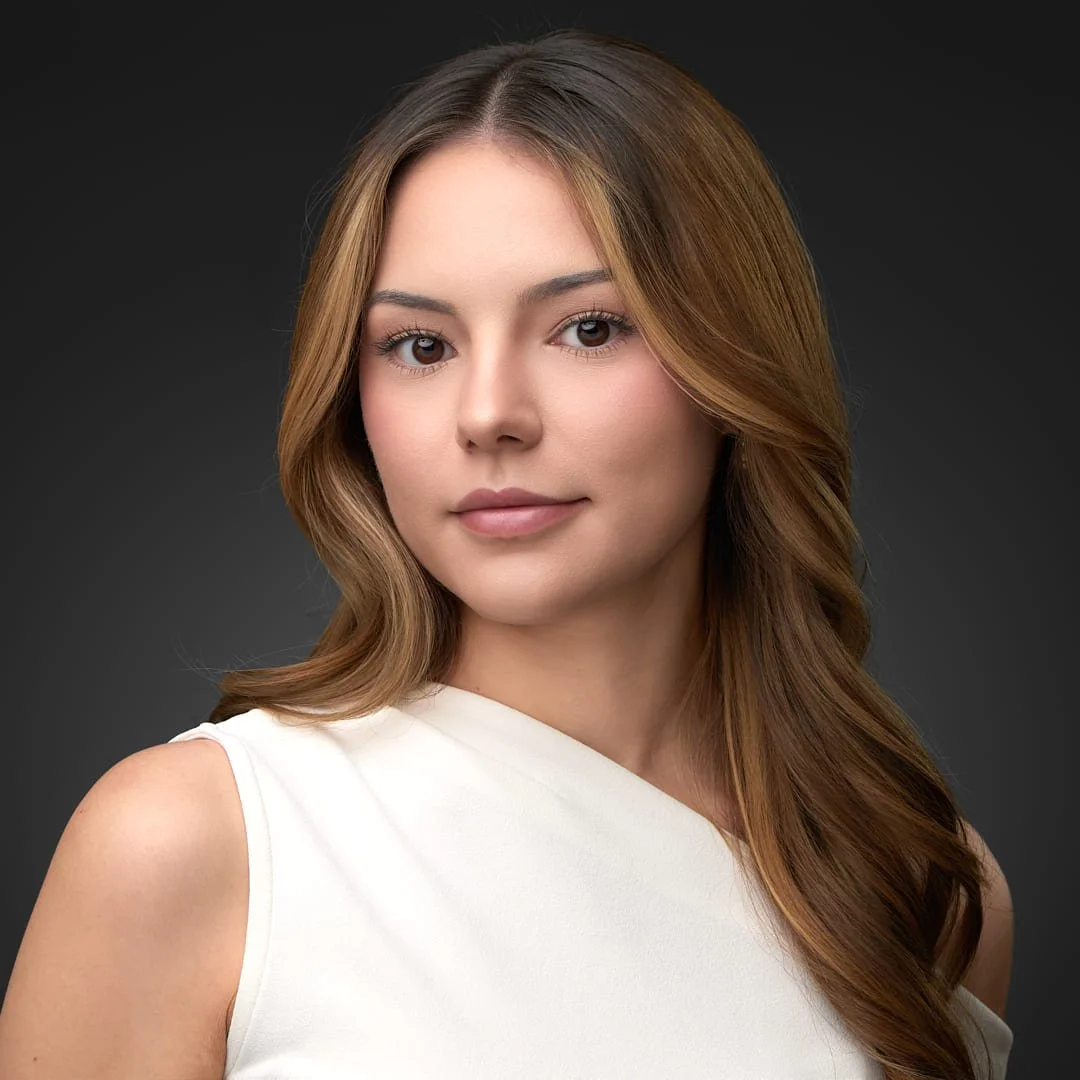 Winnipeg model and actor headshot — clean studio portrait for film auditions, casting calls, and comp card updates.