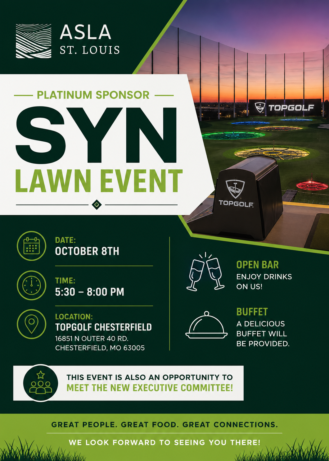 ASLA Platinum Sponsor Event