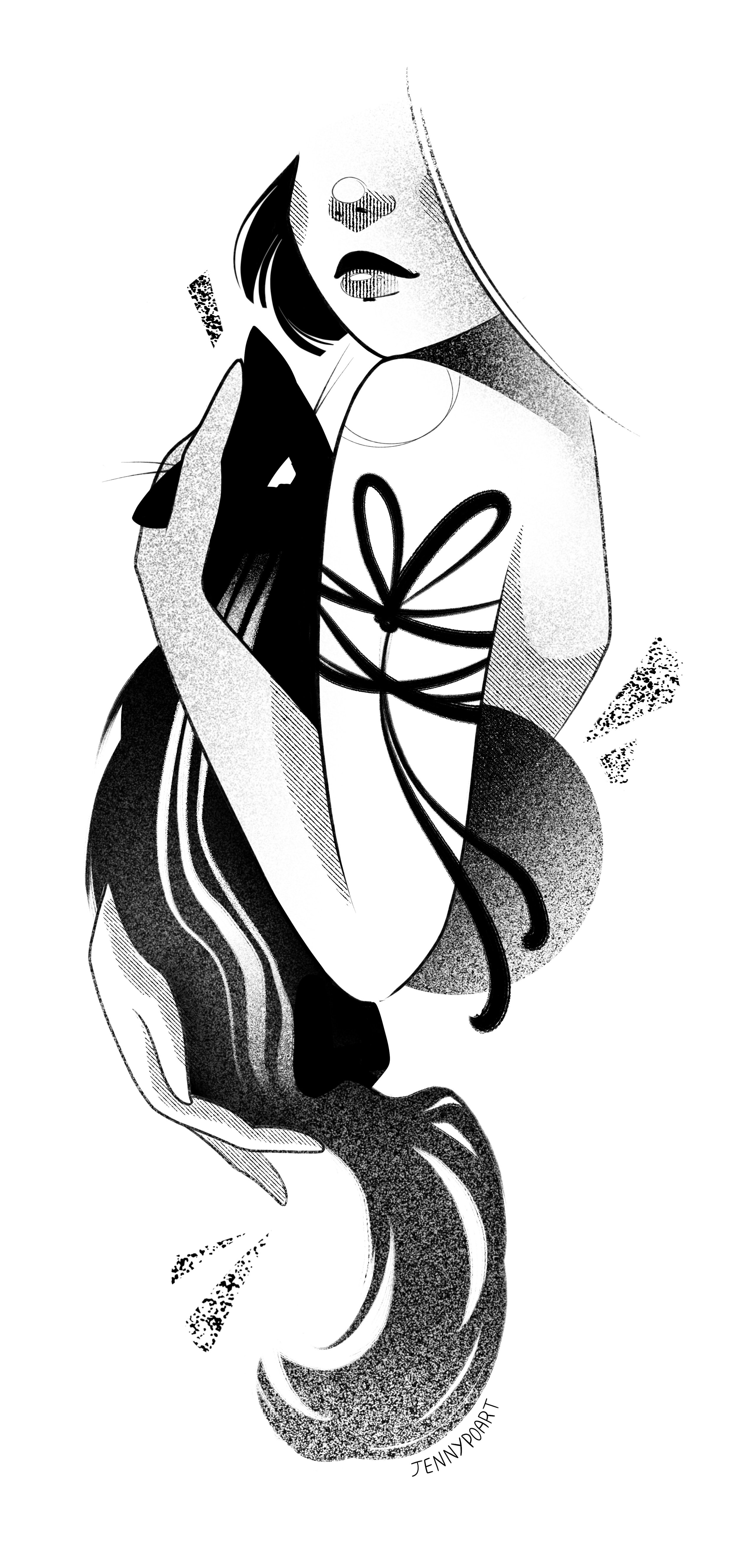 girl holding adidas cat in black color with three white stripes