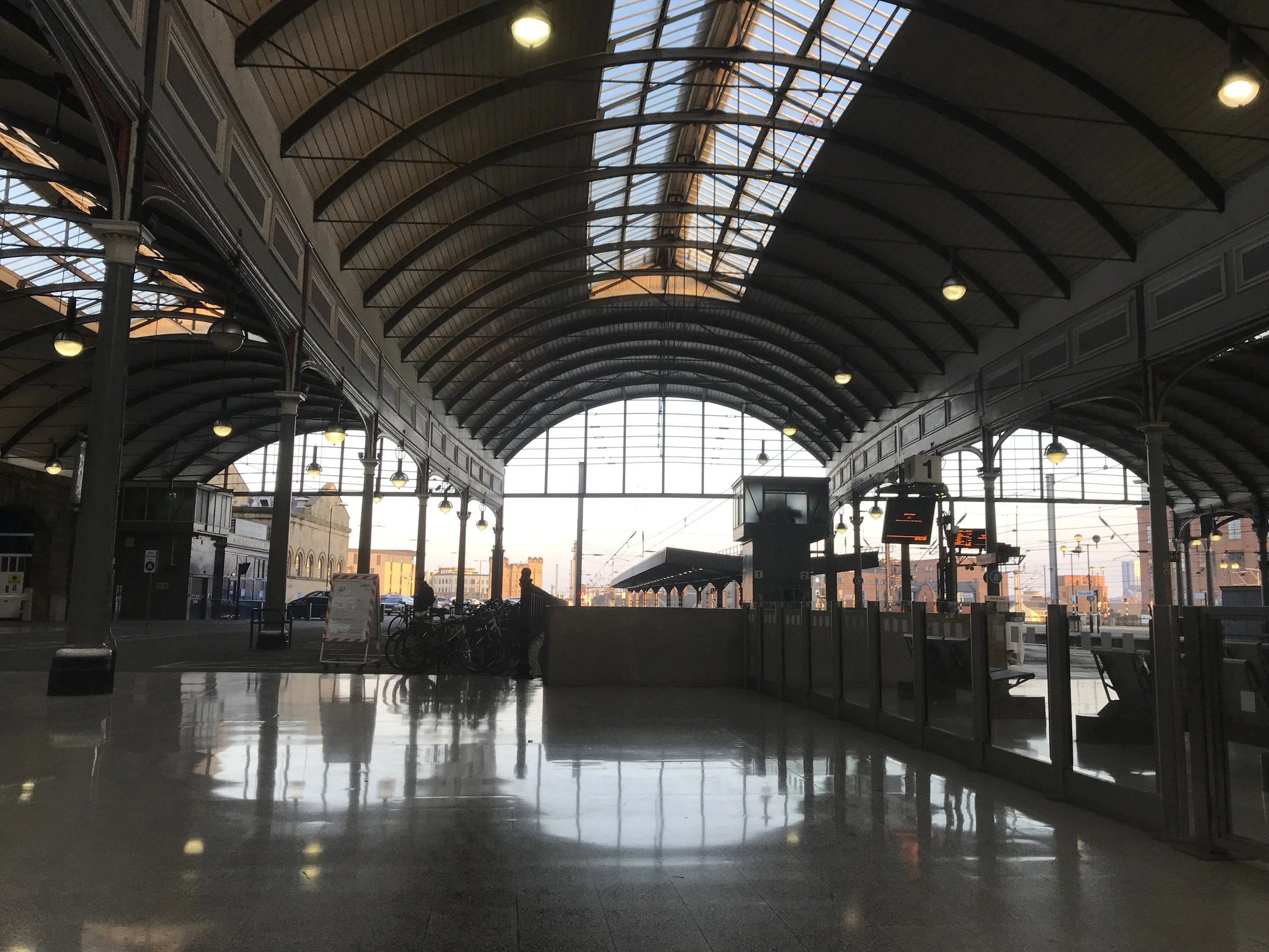 Newcastle train station