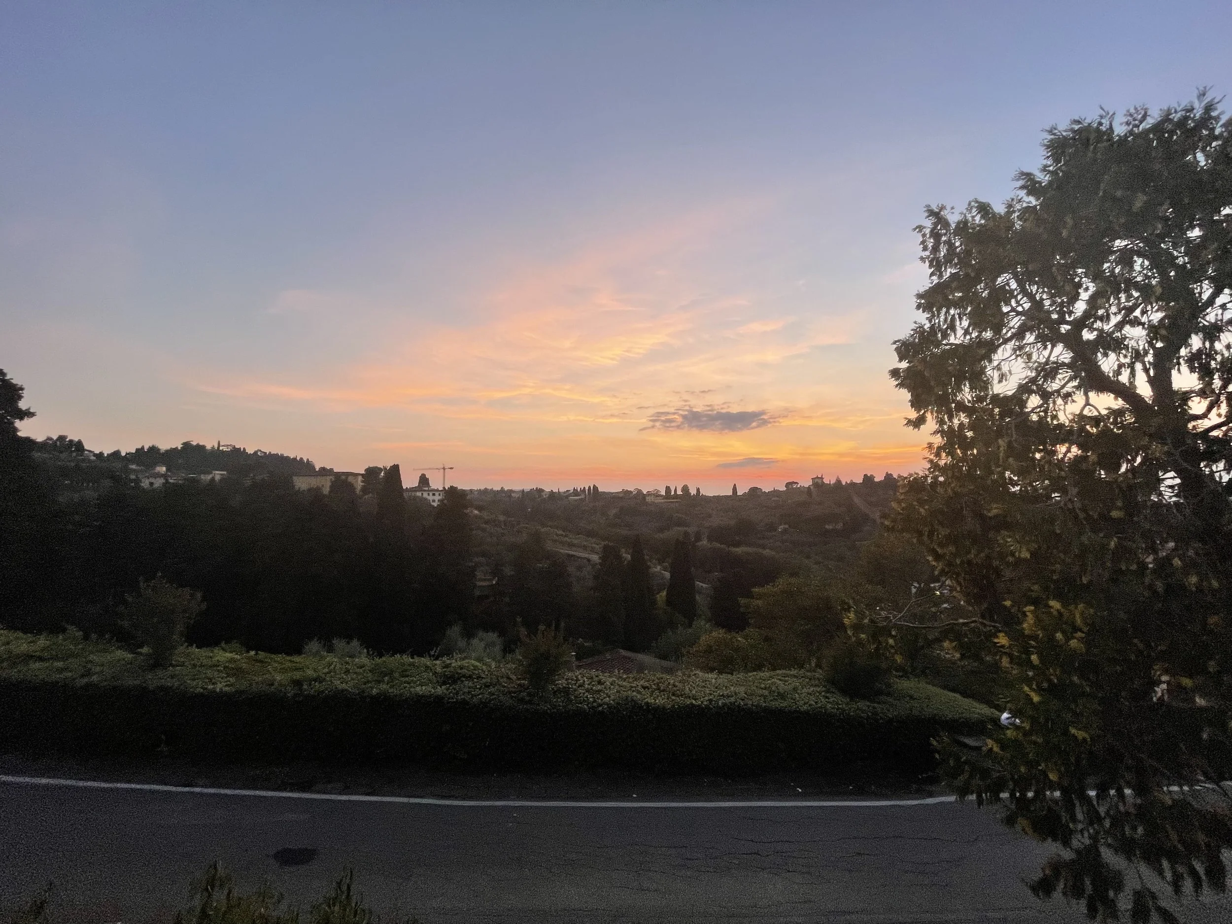 Sunsets in Florence