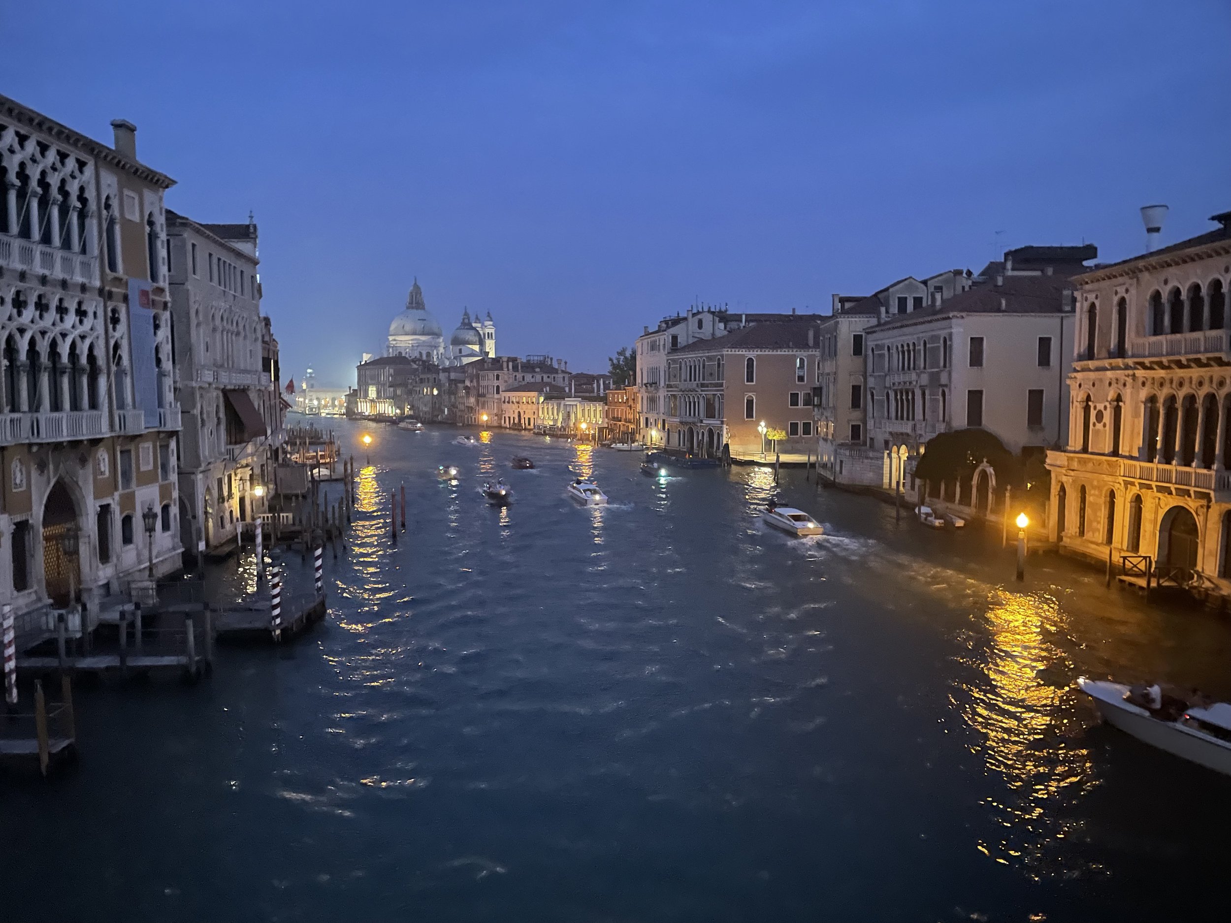 Venice at night