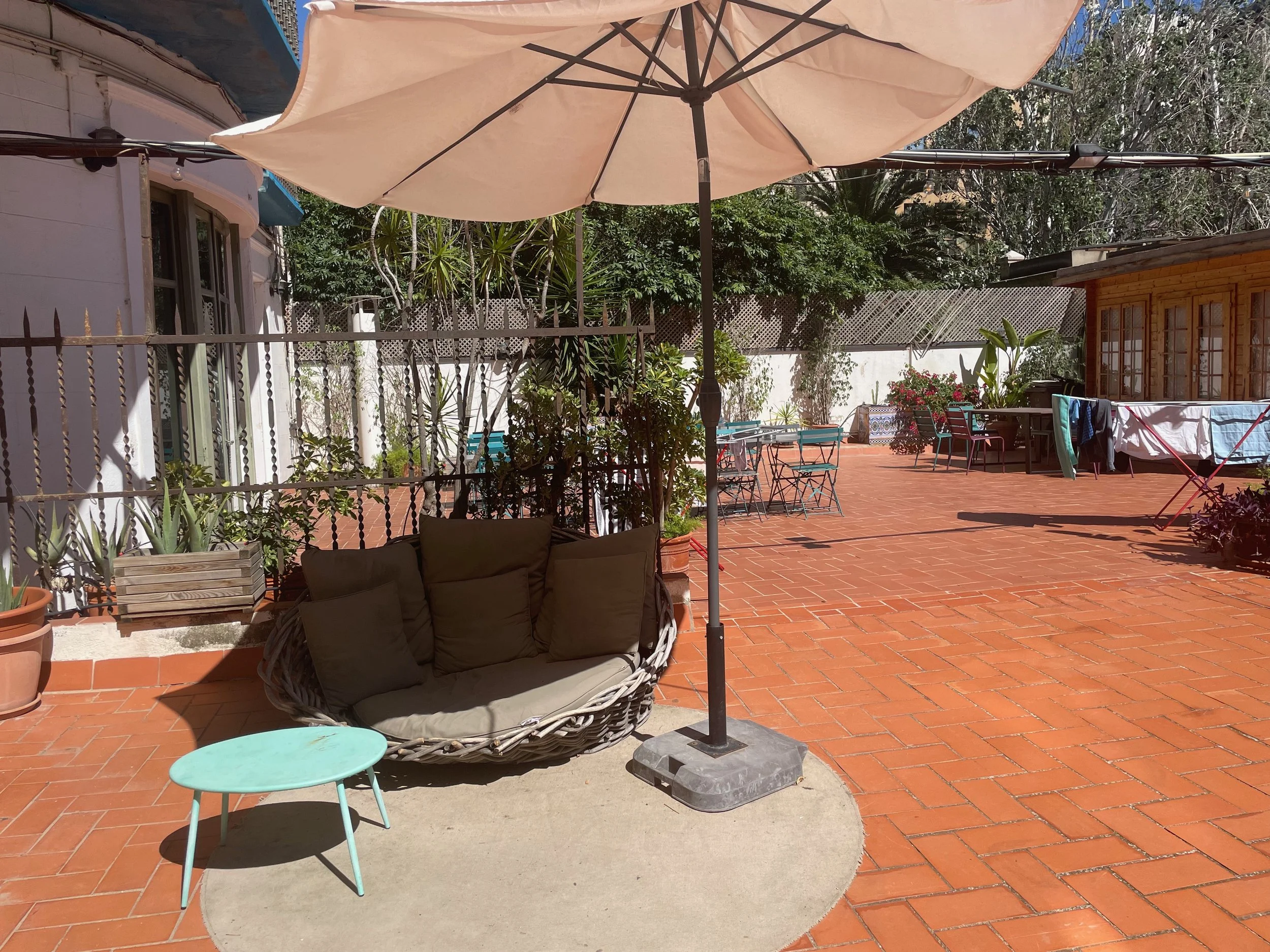 Huge terrace