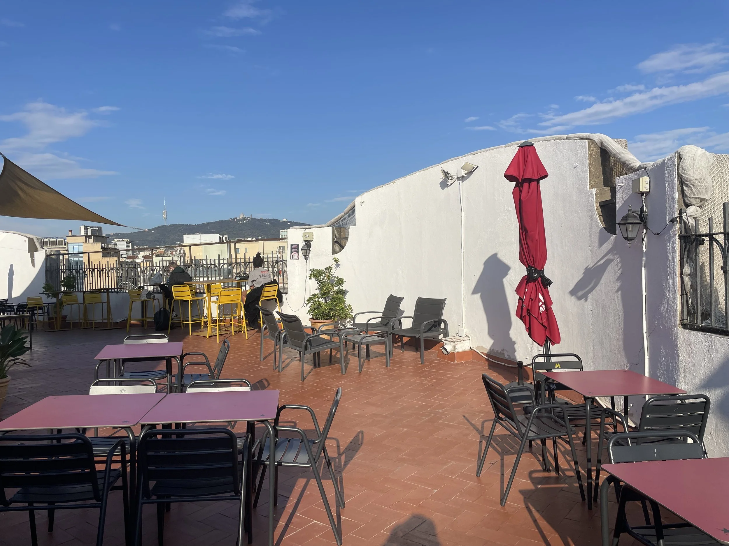 Roof terrace