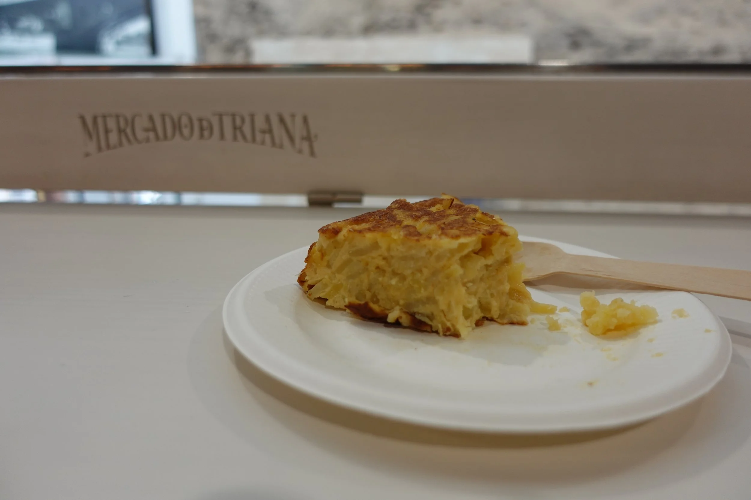 Tortilla in Triana Market