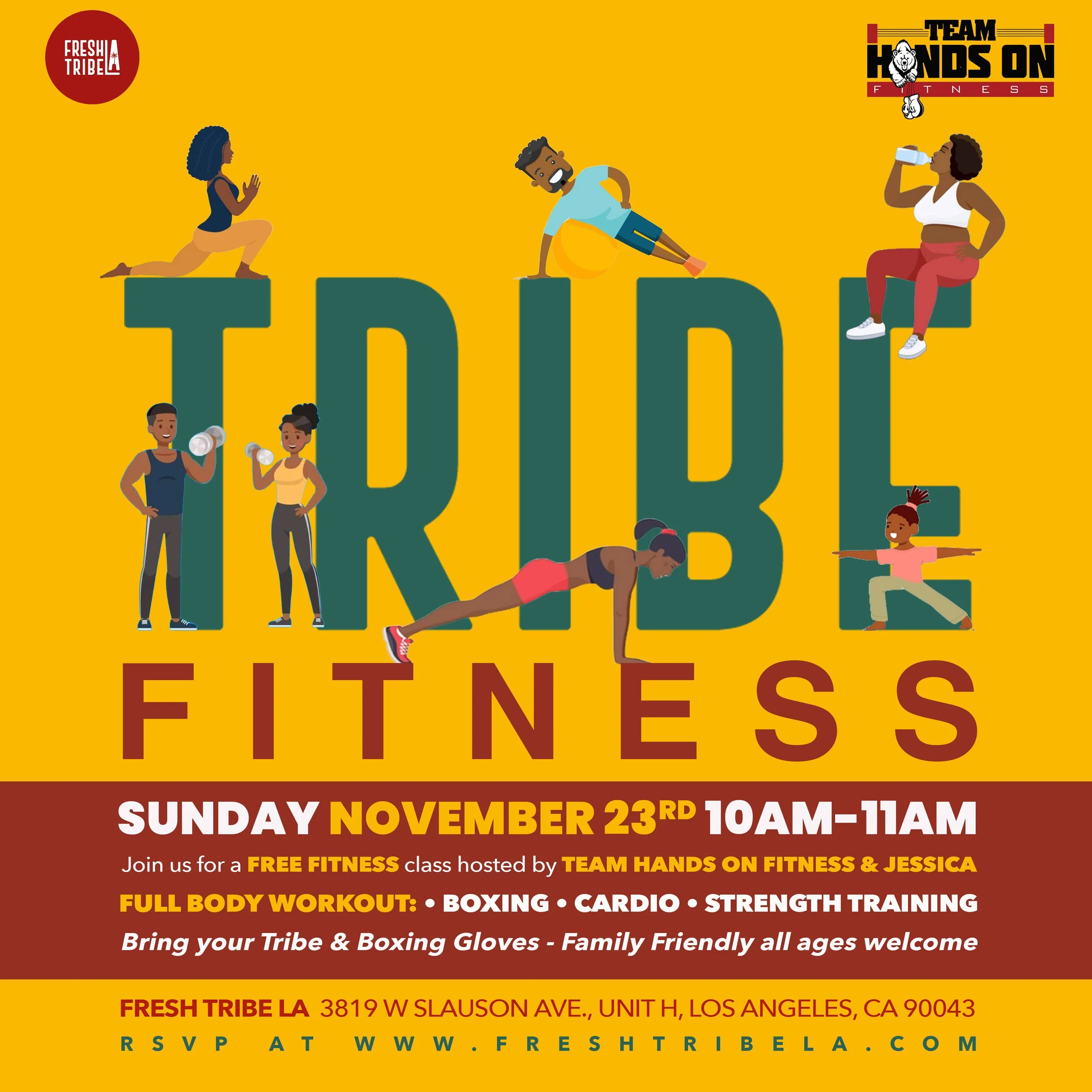 Tribe Fitness - November 23rd!
