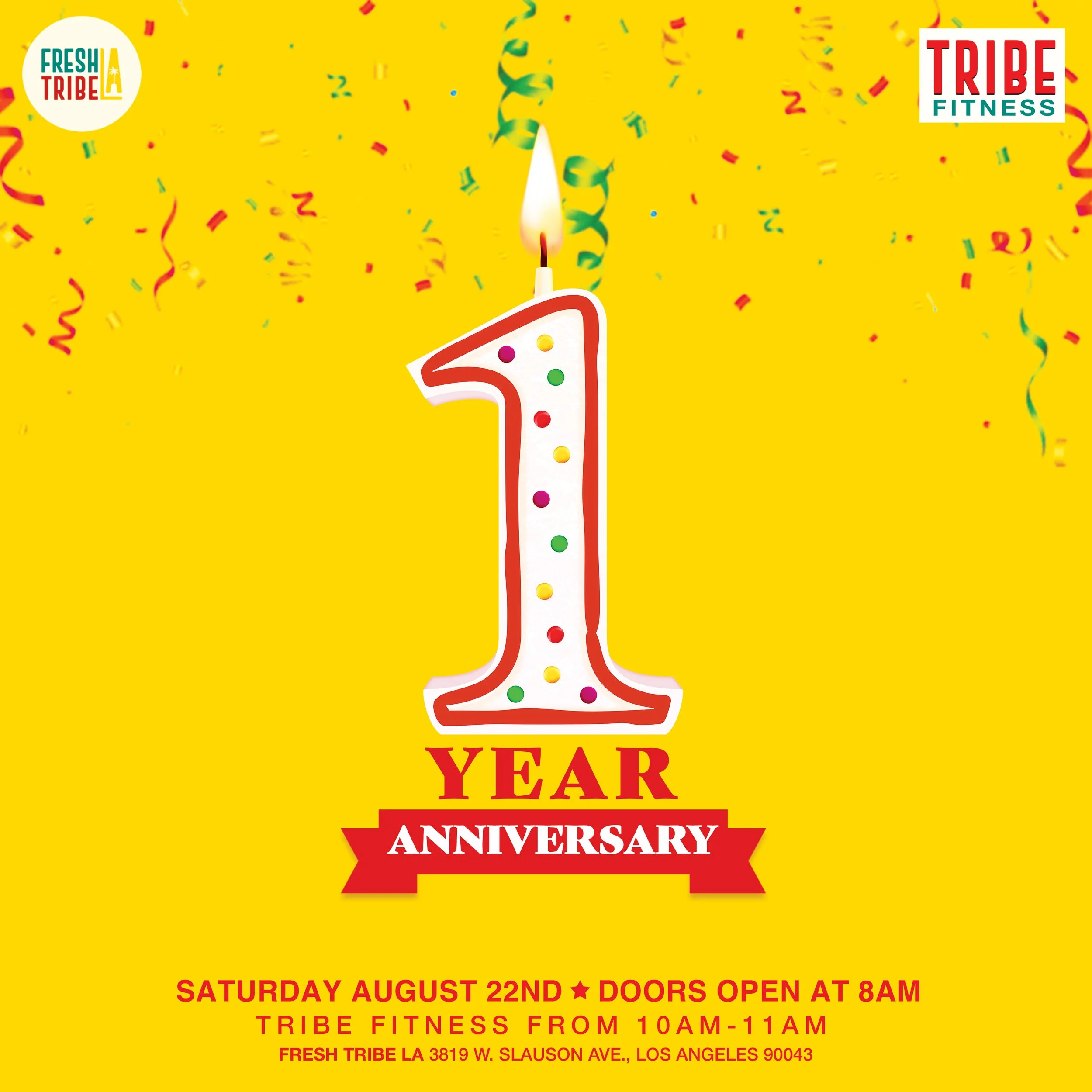 Fresh Tribe LA’s 1yr Anniversary Celebration 