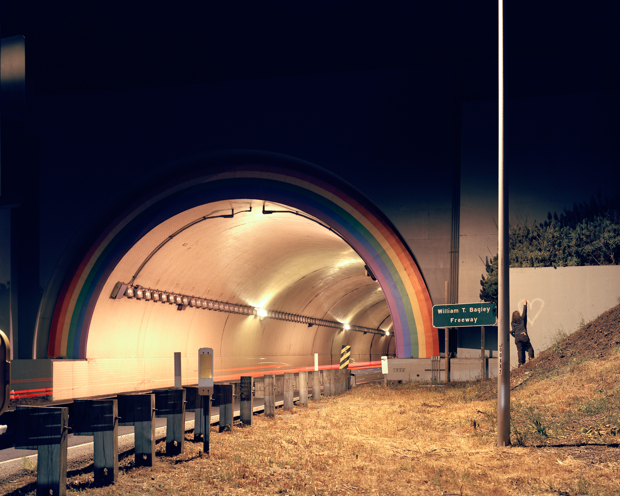 Rainbow Tunnel, Hwy. 101, Sausalito, CA 