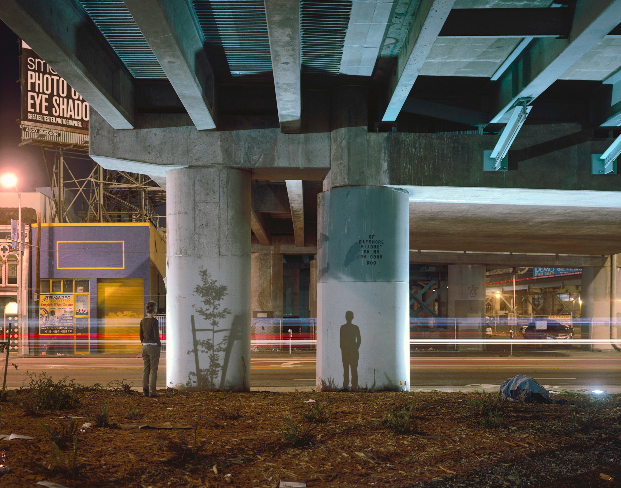 Shadow Eye, I-80, San Francisco, CA 