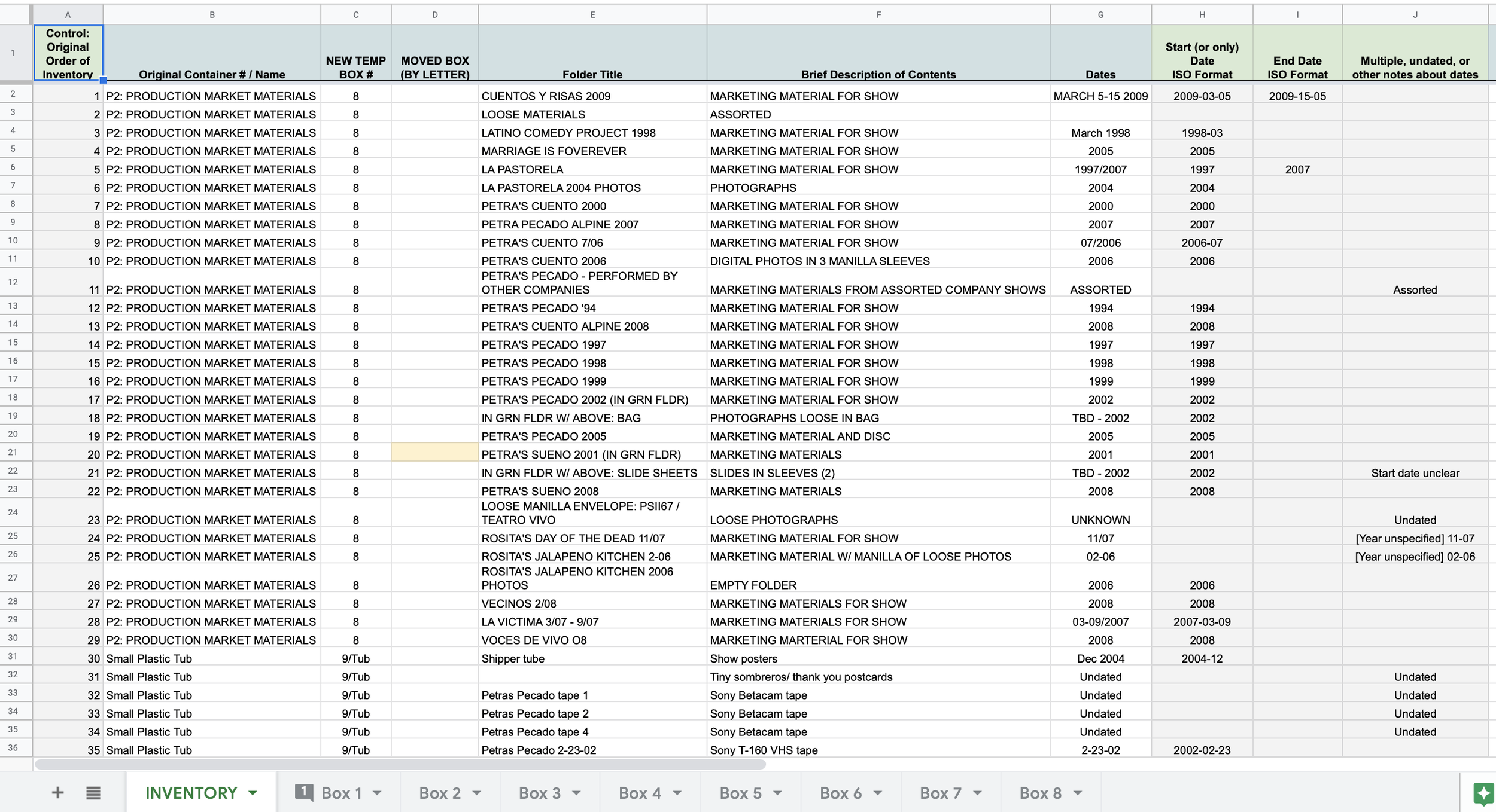 Processing an Archival Collection — Vanessa Hutchins