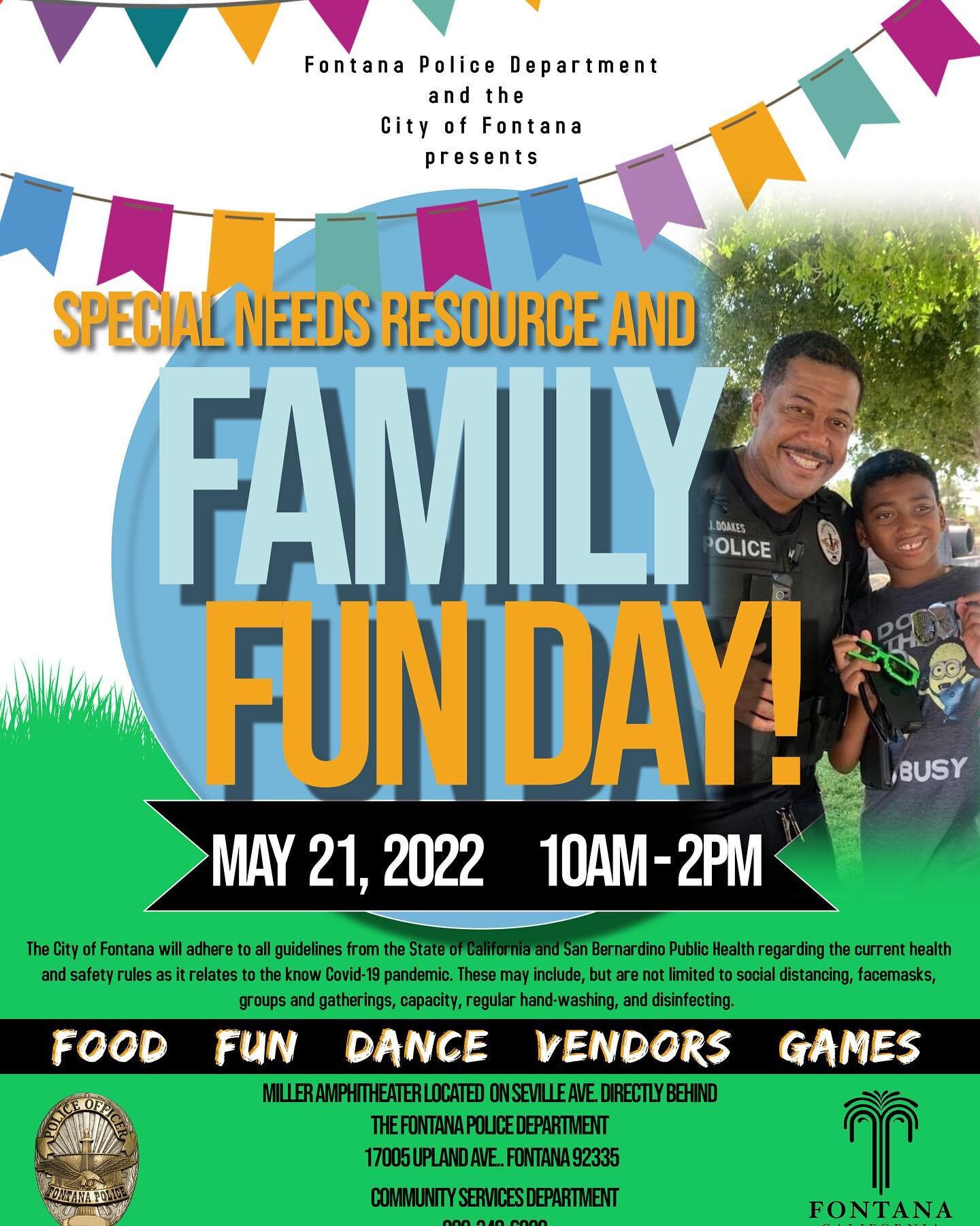 We hope to see you all tomorrow at Fontana&rsquo;s first Disabilities Fair🎊🥳 Discover available resources and meet incredible people dedicated to the special needs population. 

Team iLearn is excited to help provide you information on the many ser