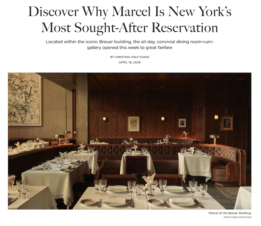 Discover Why Marcel Is New York’s Most Sought-After Reservation