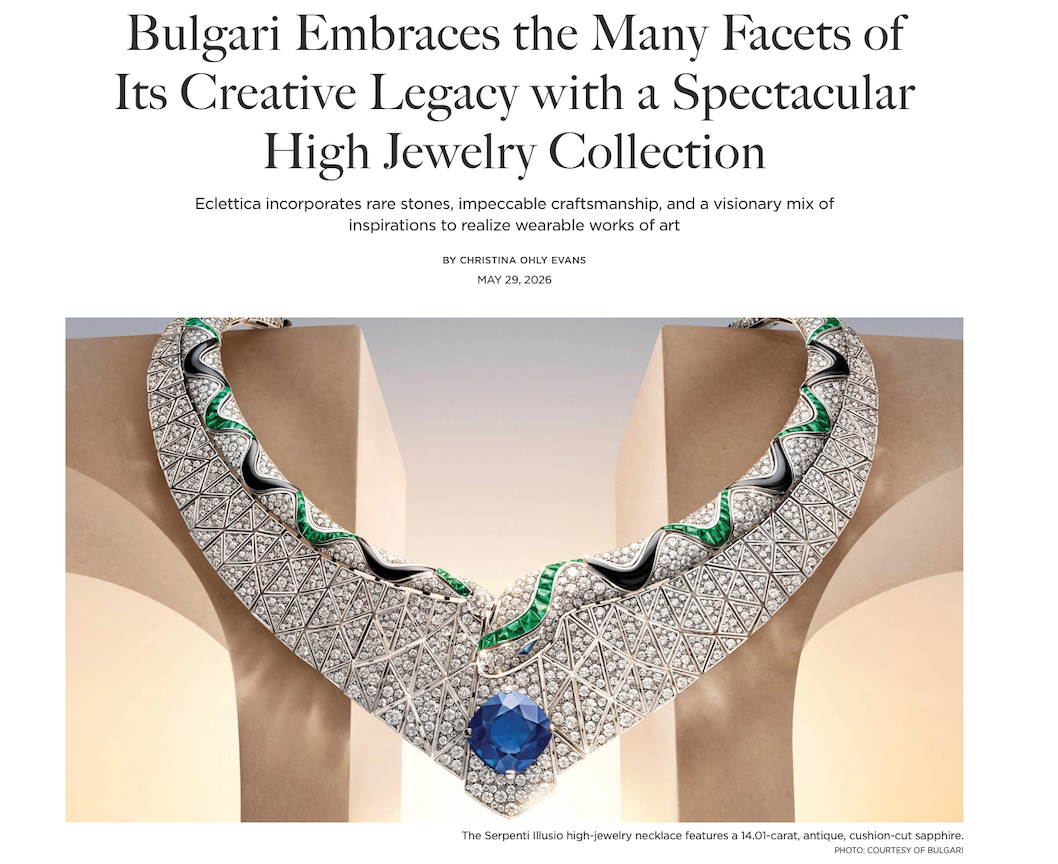 Bulgari Embraces the Many Facets of Its Creative&nbsp;Legacy with a Spectacular High Jewelry Collection