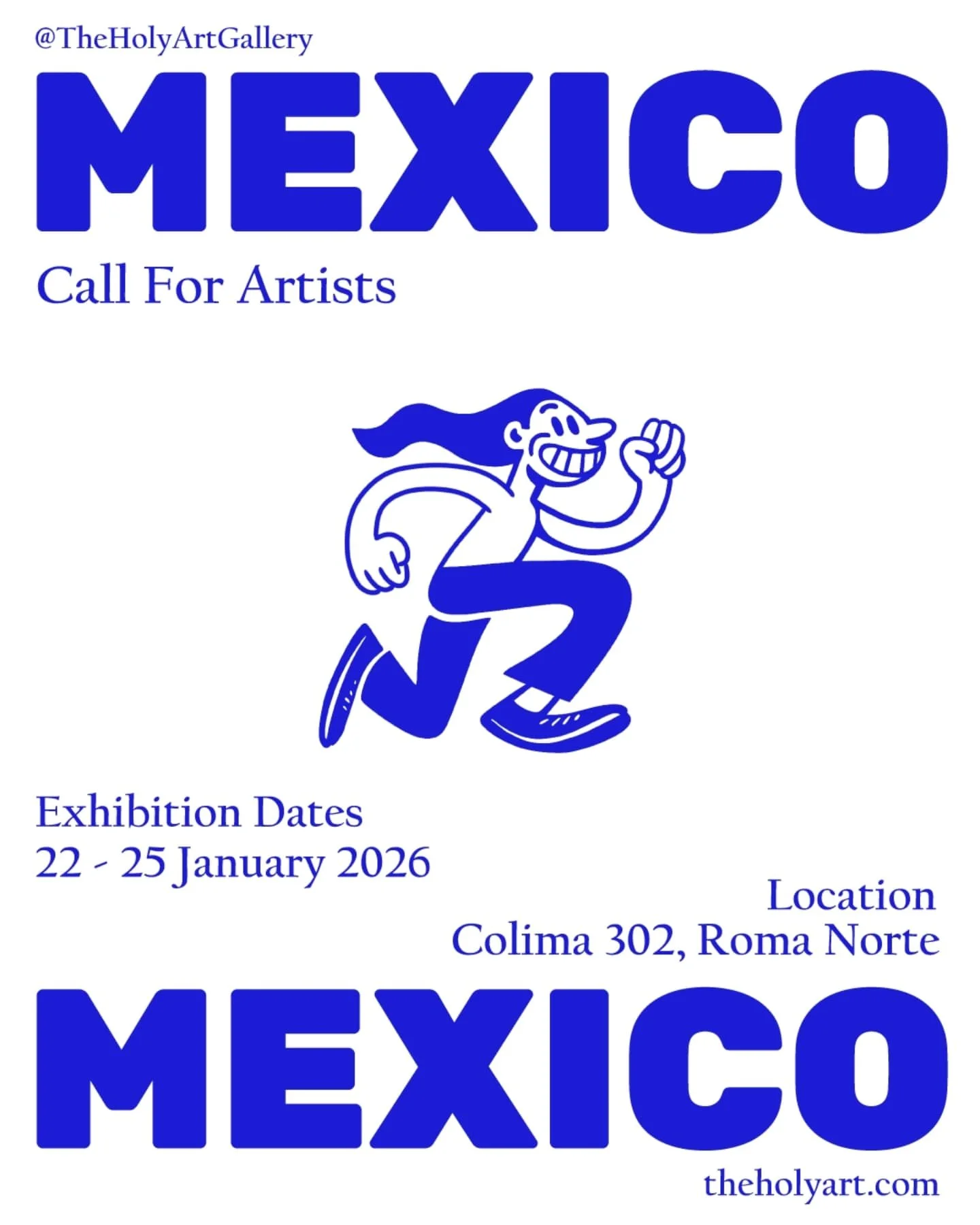 #CallForArtists &ndash; Exhibit Your Work in Mexico
We&rsquo;re now accepting submissions for our next Physical &amp; Digital Exhibition in the vibrant heart of Mexico City. 🇲🇽

Showcase your art to an international audience in one of Latin America
