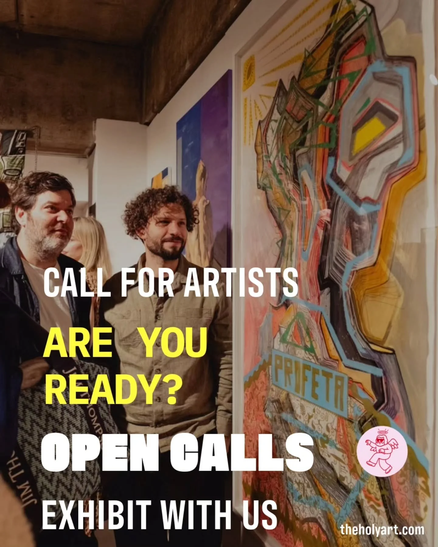 OPEN CALL FOR ARTISTS &mdash; WORLDWIDE 🩷

This is your moment.
Join The Holy Art, one of the fastest-growing global art platforms, and showcase your work to collectors, curators, and thousands of art lovers across our international exhibitions.

✨ 