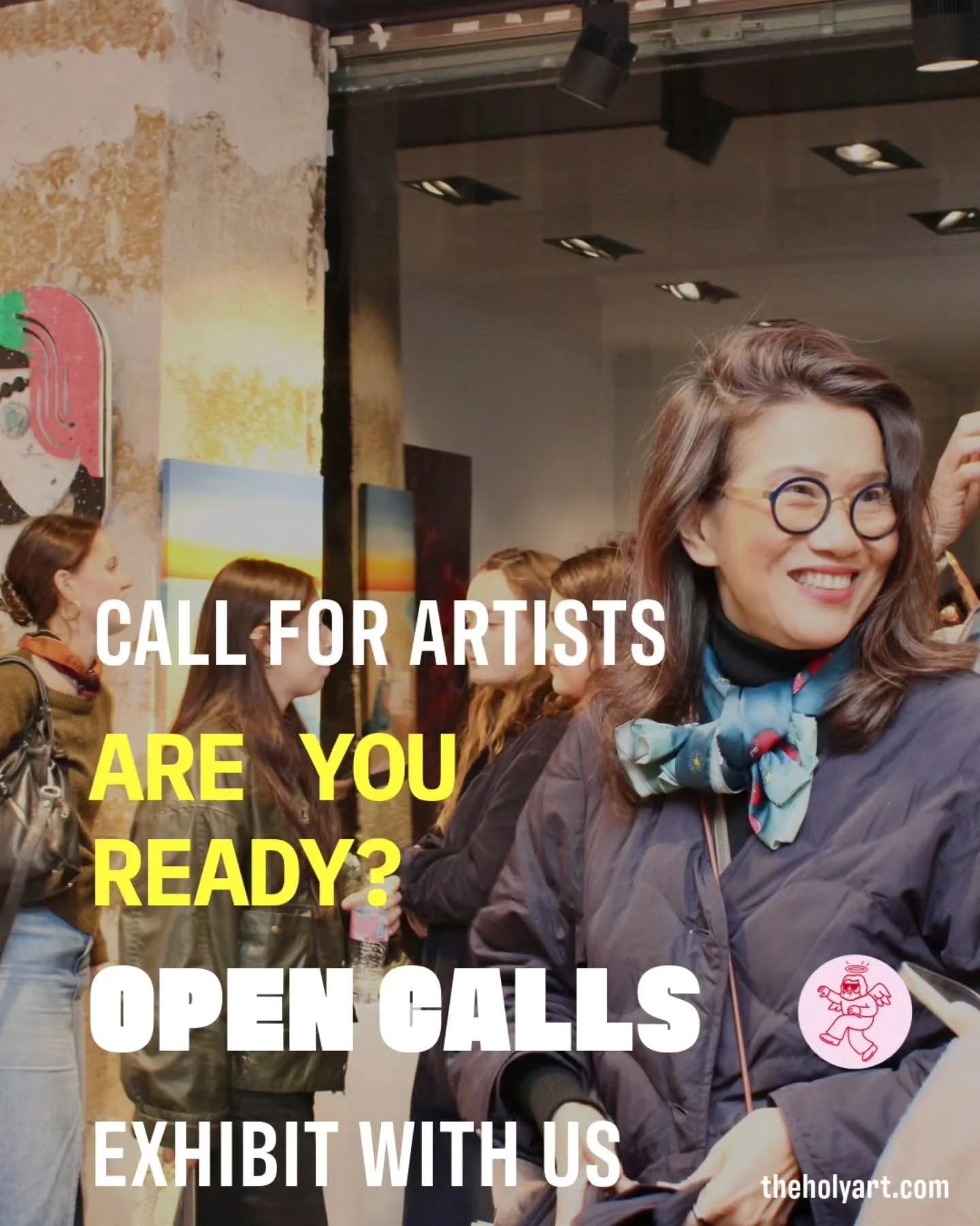 OPEN CALL FOR ARTISTS &mdash; WORLDWIDE 🩷

This is your moment.
Join The Holy Art, one of the fastest-growing global art platforms, and showcase your work to collectors, curators, and thousands of art lovers across our international exhibitions.

✨ 