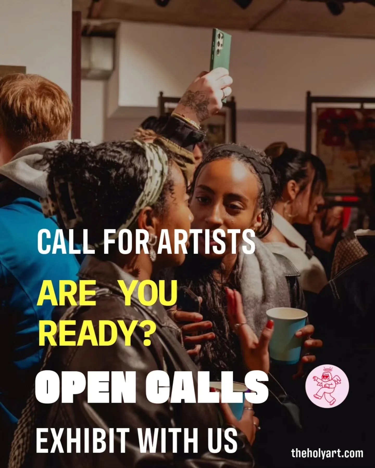 OPEN CALL FOR ARTISTS 🌍🩷
Your moment is now.

Showcase your art with The Holy Art, one of the fastest-growing global platforms connecting artists, collectors &amp; curators worldwide.

✨ All mediums welcome &mdash; painting, photography, sculpture,