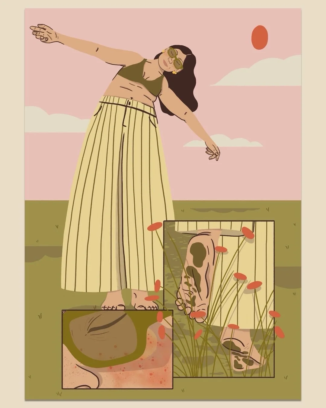 Sophie is a freelance illustrator based in London. Her character-focused work tells stories of everyday life, often using modern society as a backdrop for exploring the search for joy and understanding.

@sophillustrates