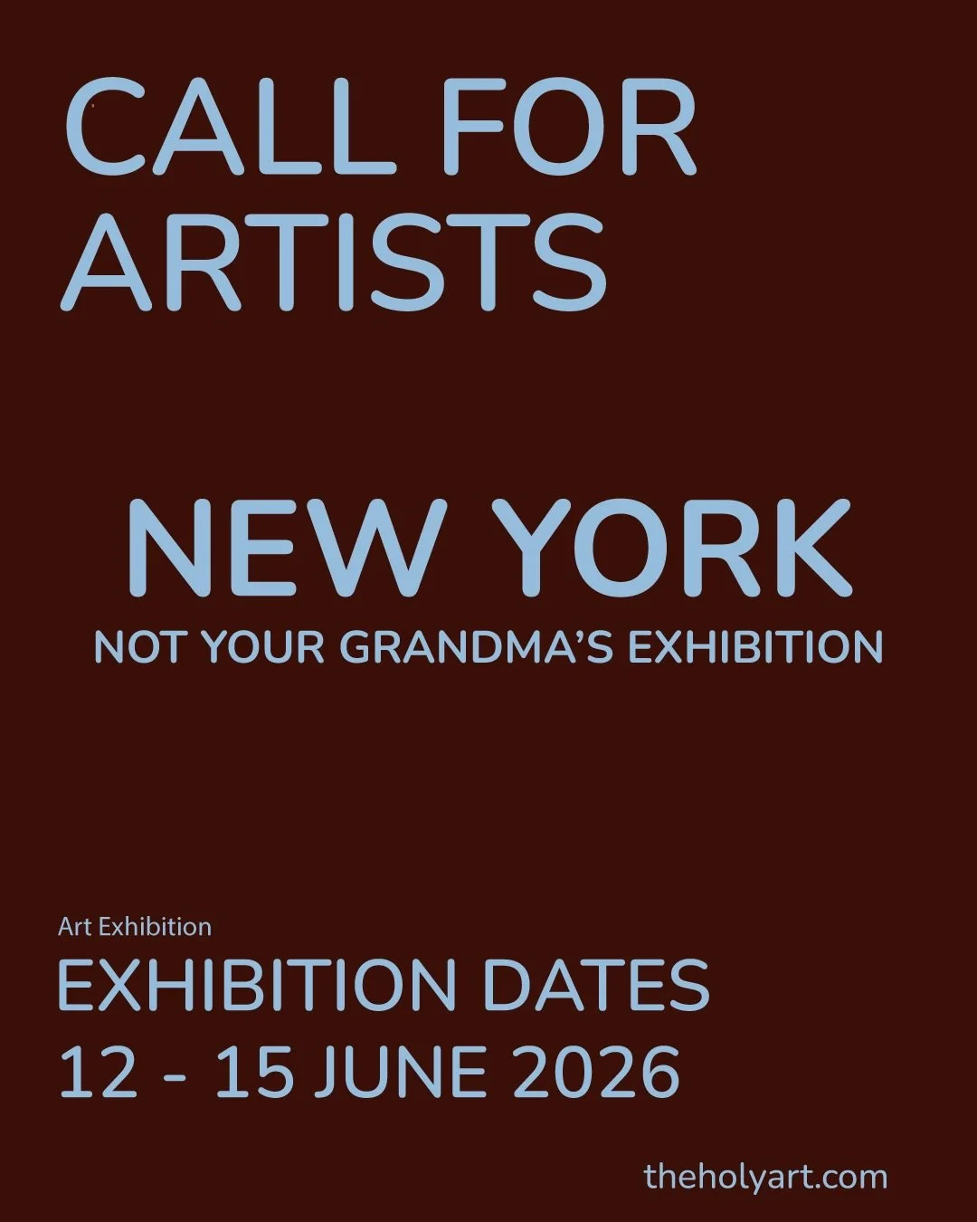 #CallForArtists &ndash; Exhibit Your Work in New York! 🇺🇸

We&rsquo;re now accepting submissions for our next Physical &amp; Digital Exhibition in the heart of New York City!

Show your work to an international audience at our vibrant Manhattan spa