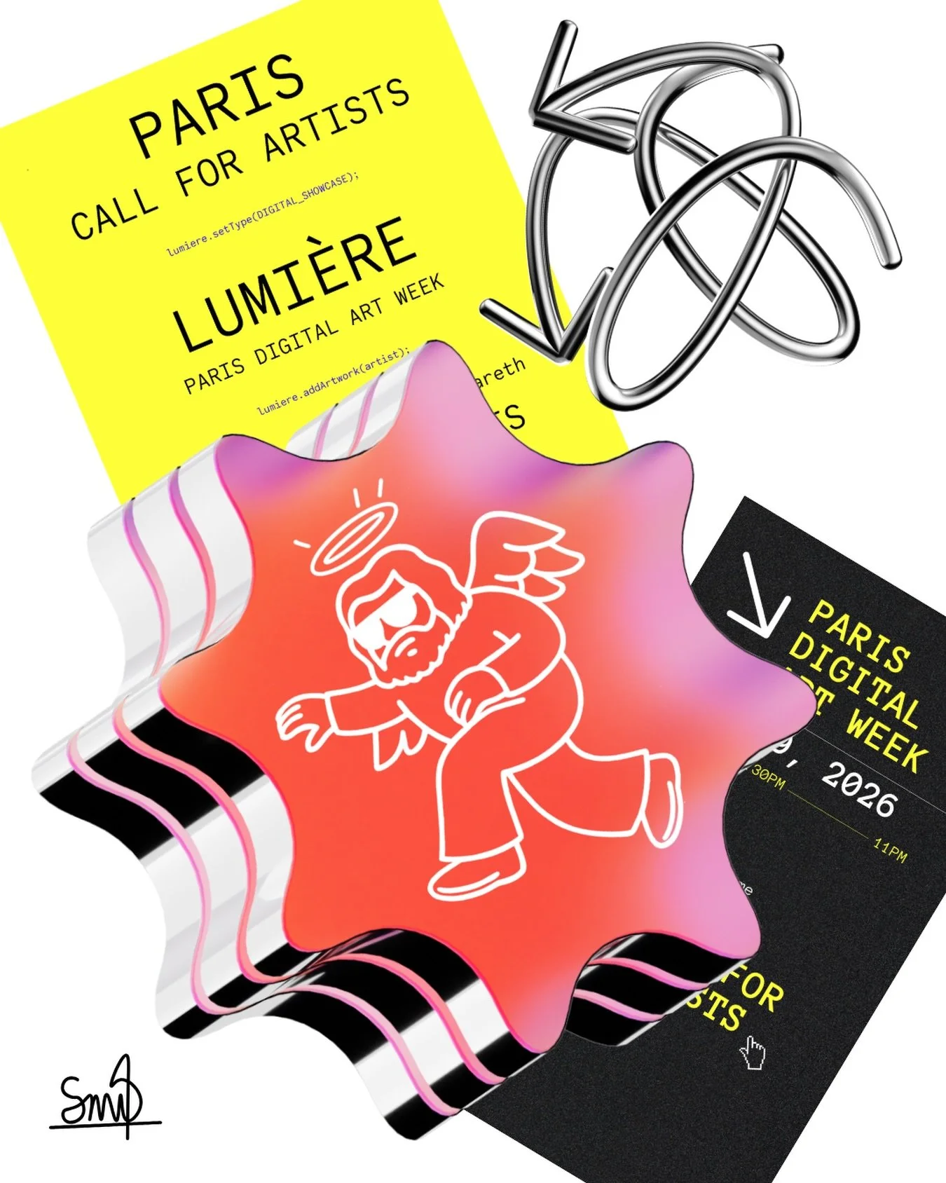 ✨ this week at holy art, a lil roundup because we&rsquo;ve been BUSY busy 🫶

paris digital art week is HERE and lumi&egrave;re is giving everything we hoped for - digital, alive, and completely unhinged in the best way 🌀🖥️

we also quietly dropped