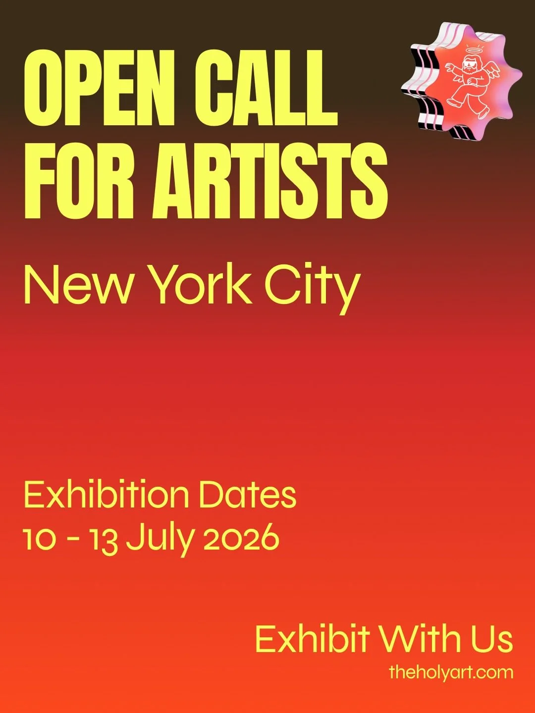#CallForArtists &ndash; Exhibit Your Work in New York! 🇺🇸

We&rsquo;re now accepting submissions for our next Physical &amp; Digital Exhibition in the heart of New York City!

Show your work to an international audience at our vibrant Manhattan spa