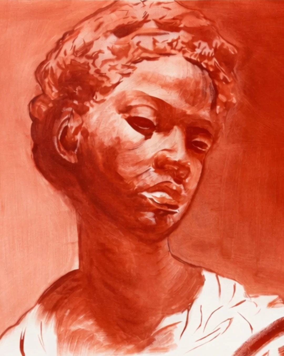 Fhatuwani Mukheli paints memory, identity, and everyday African life with honesty and warmth. At this fair, he unveils a new direction: engaging with the visual languages of Renaissance and classical masters, exploring form, light, scale, and devotio